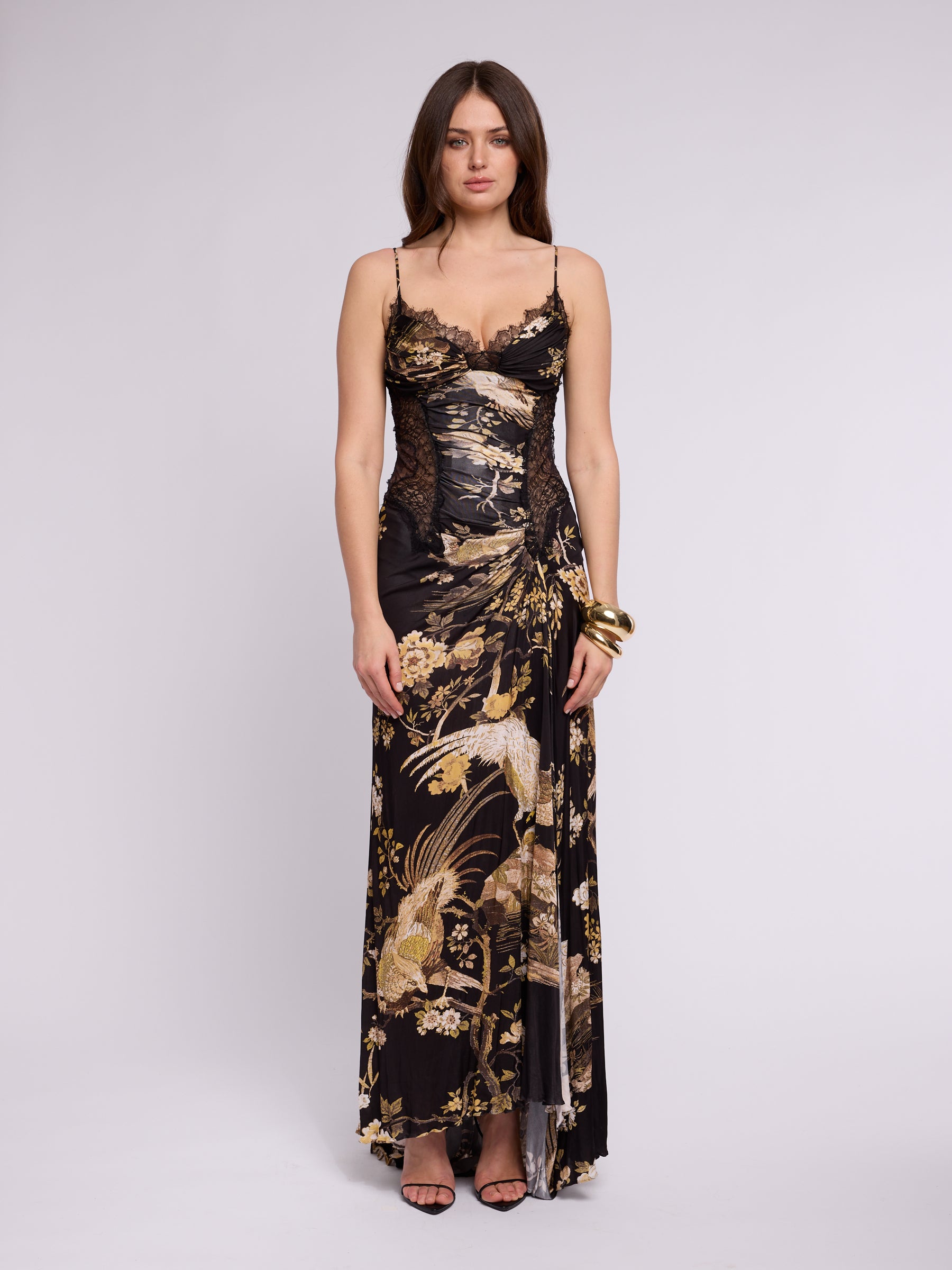 Roberto Cavalli FW 2006 Corset Gown
