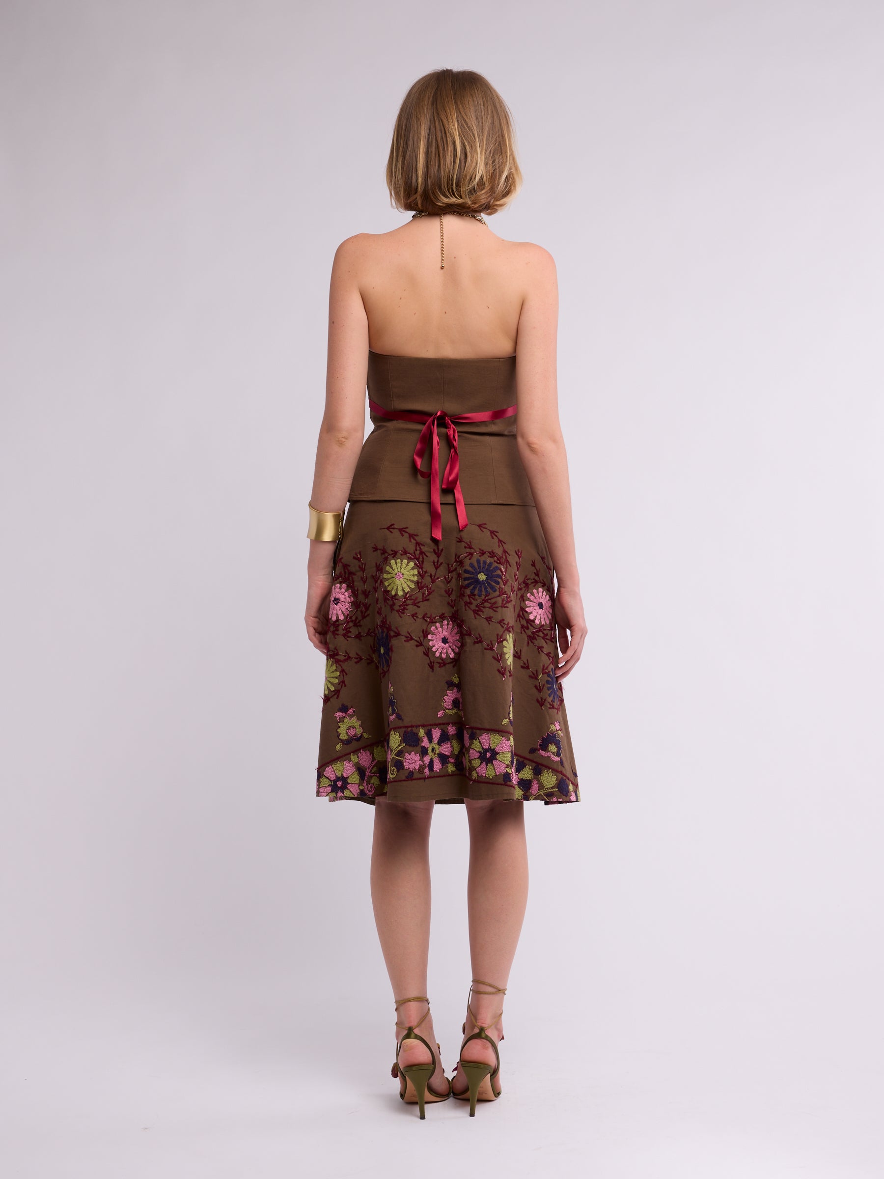 Amaya Arzuaga 2000s Embroidered Set
