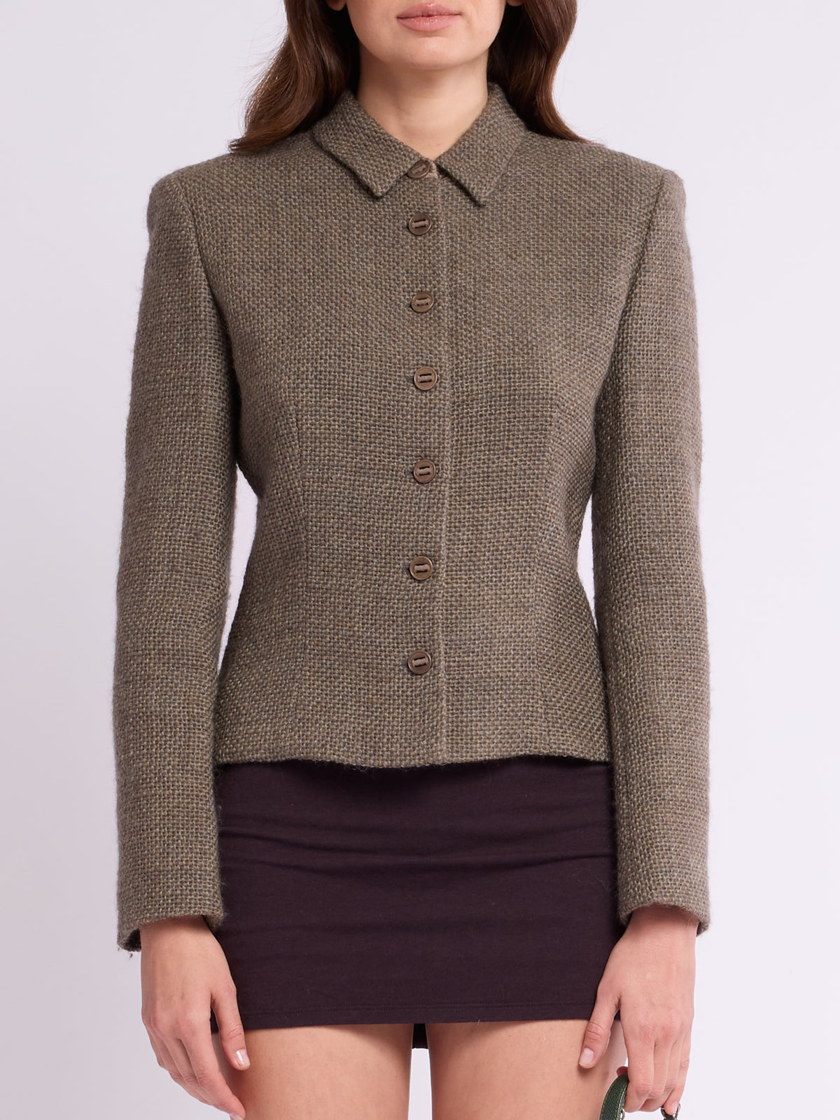 Armani Collezioni FW 2000 Bouclé Wool Jacket