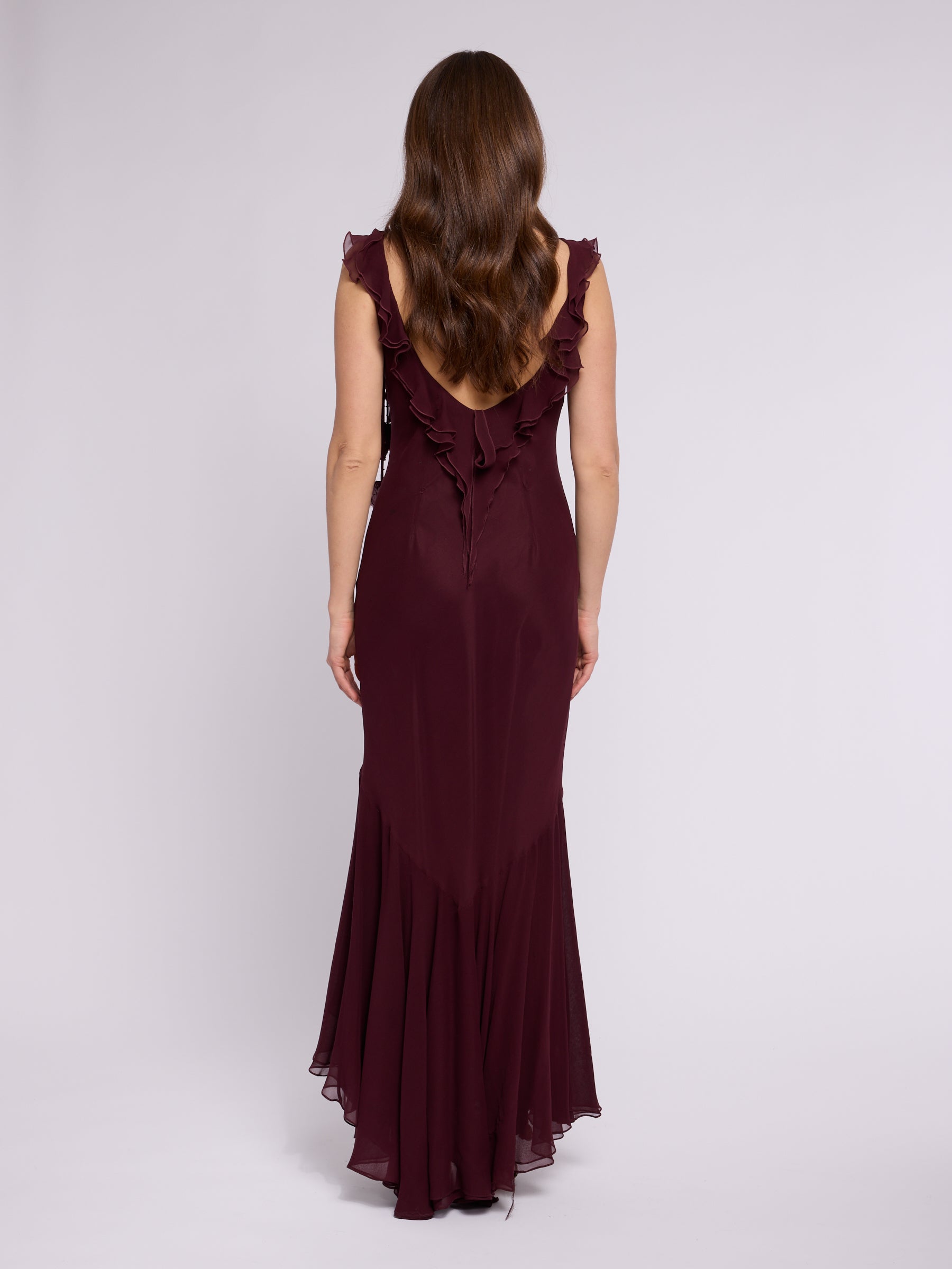 Blumarine 2000s Ruffle Dress