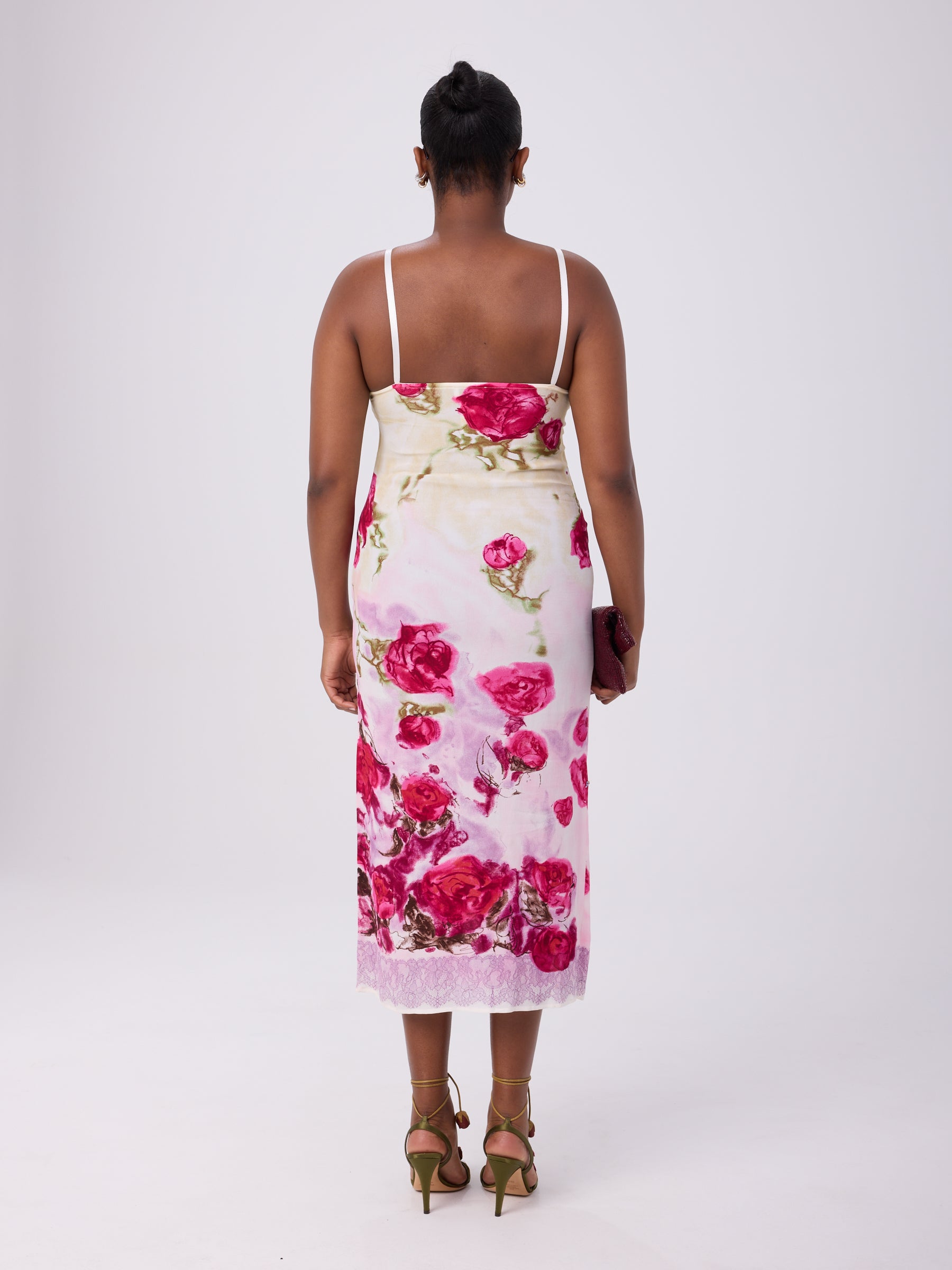 Blumarine SS 1997 Floral Dress