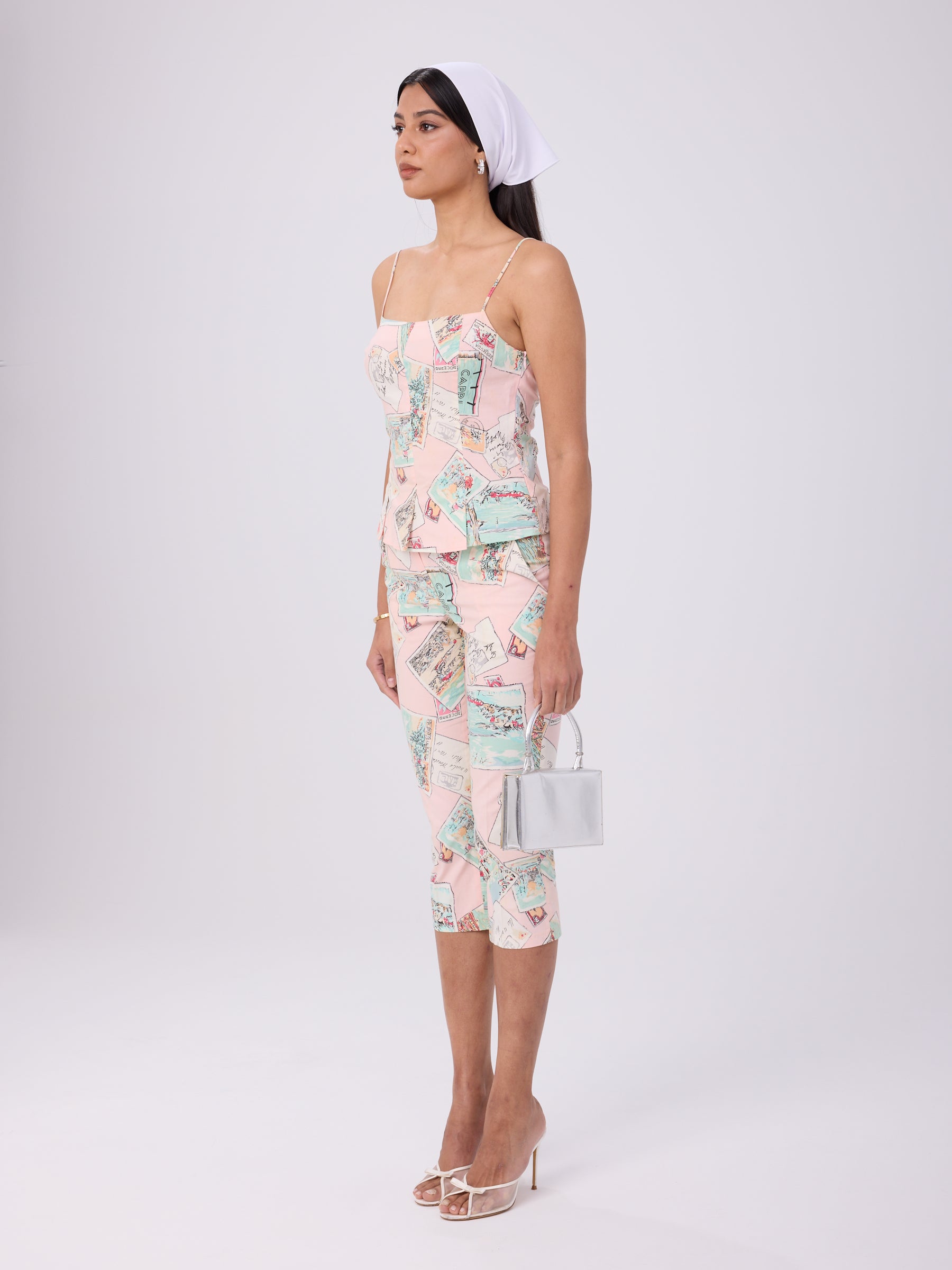 Blumarine SS 2004 Capri & Tank Set