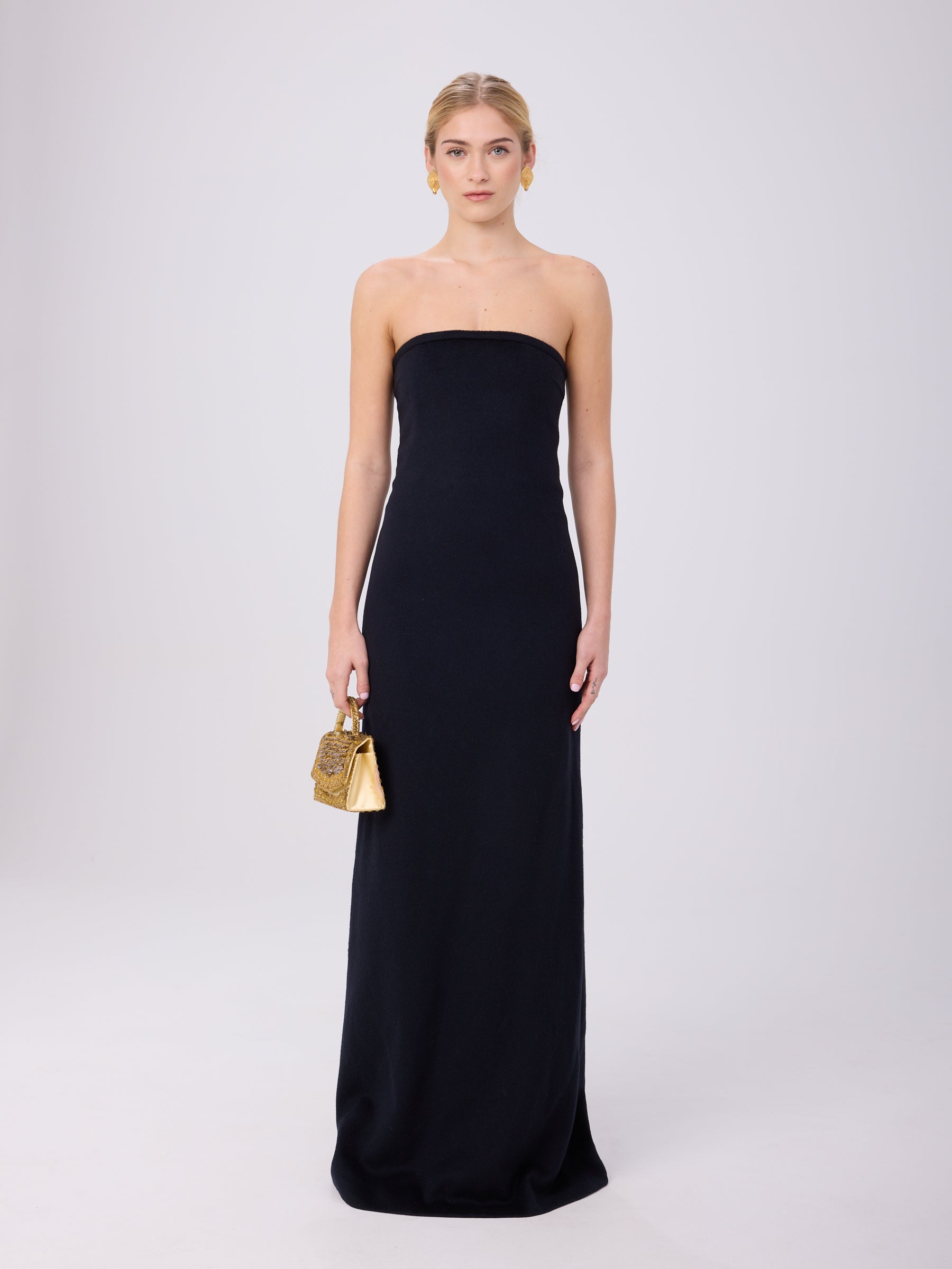 Brooks Brothers FW 2007 Button Back Wool Dress