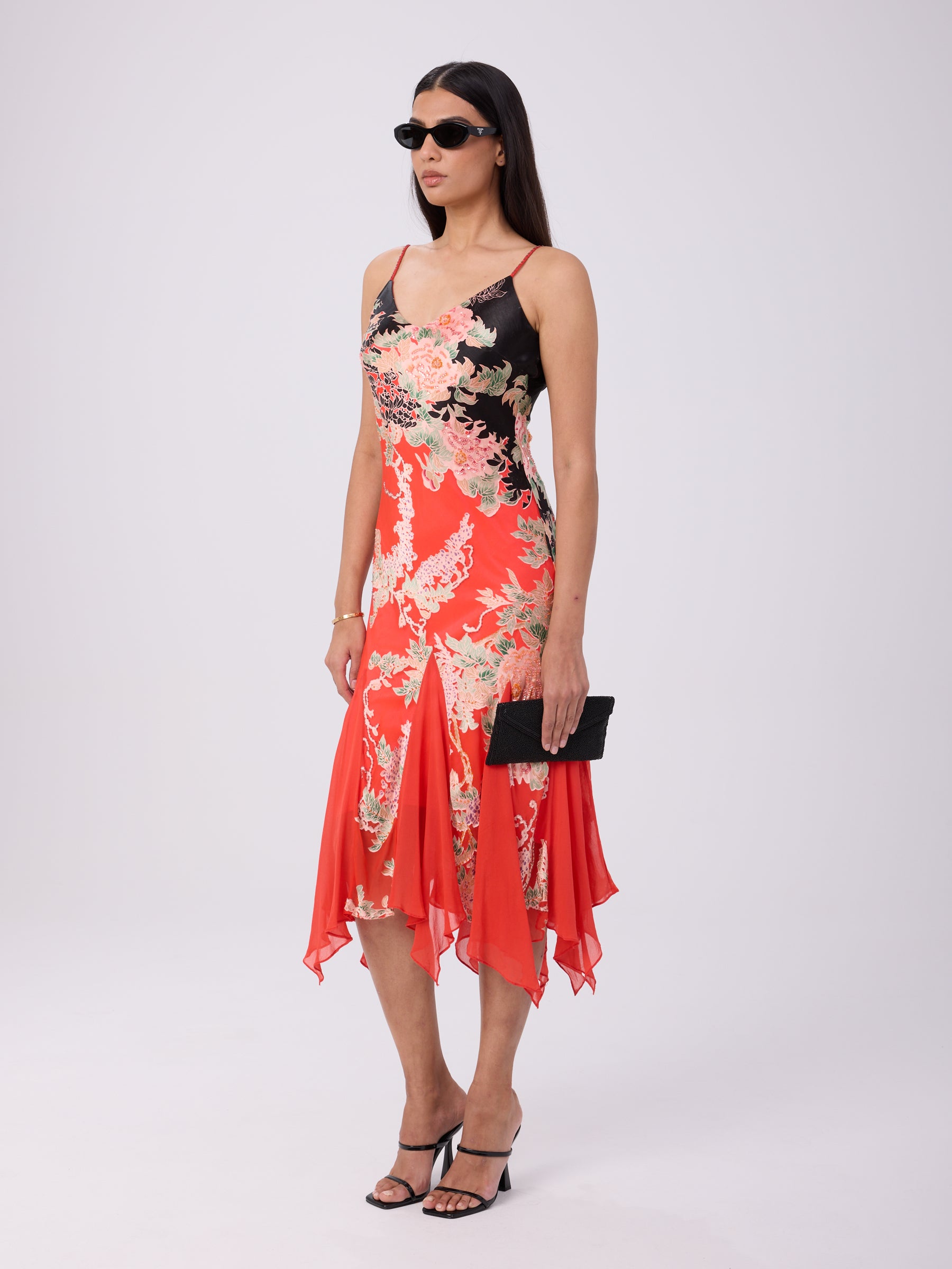 Cache 2000s Beaded Dress