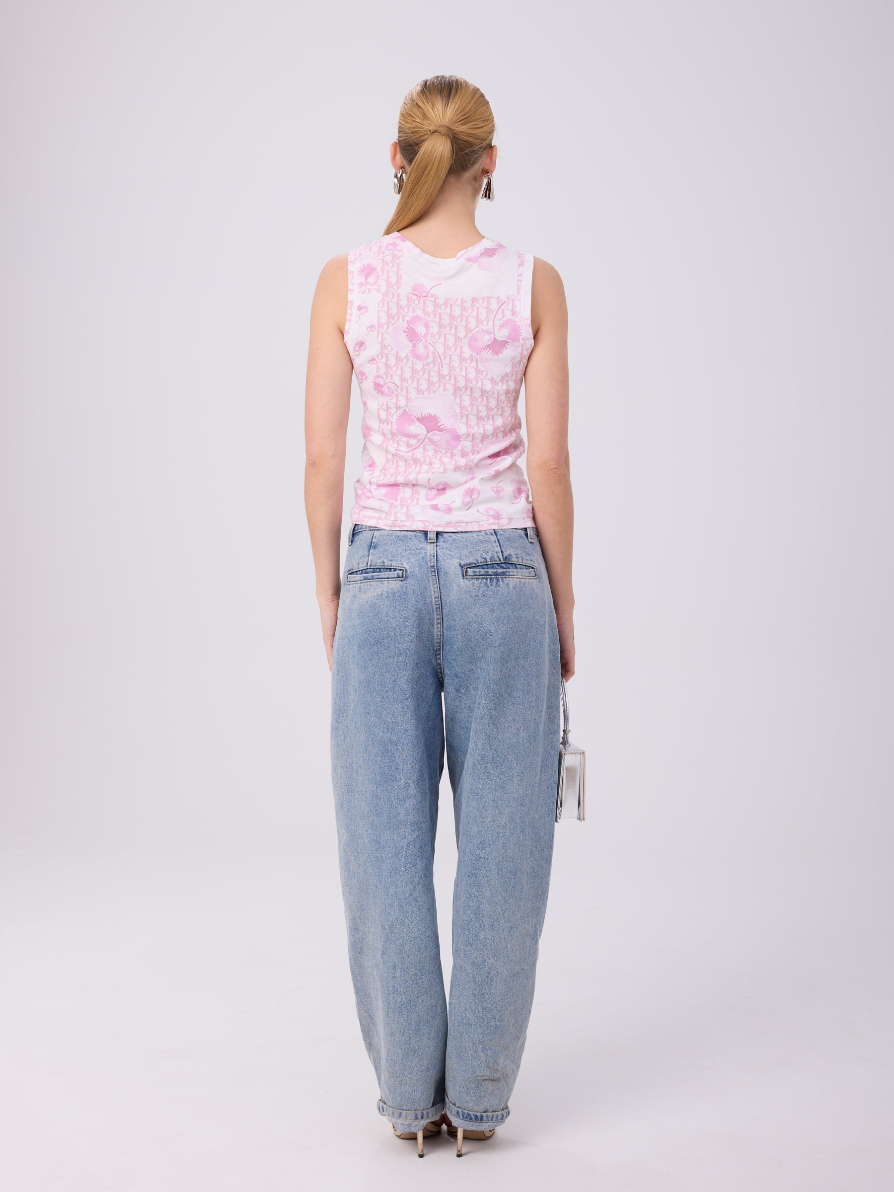 Christian Dior 2005 Logo Trotter Monogram Tank