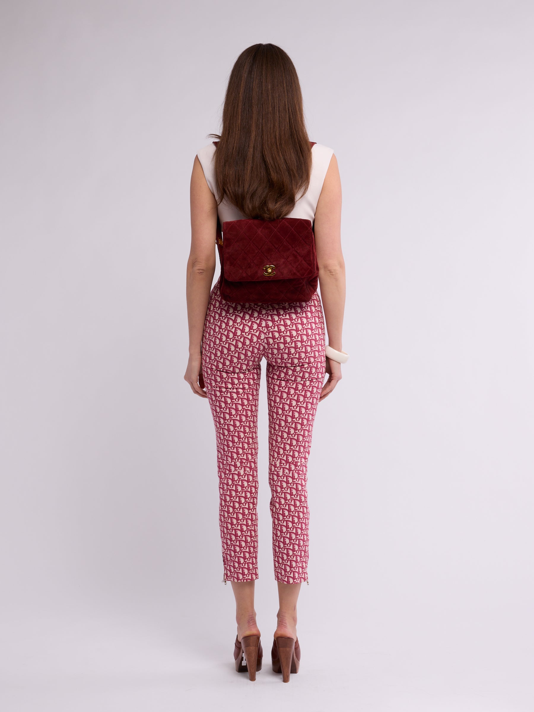 Christian Dior by John Gallianoのカプリパンツです Christian Dior by Galliano FW 2000 Monogram Capris
