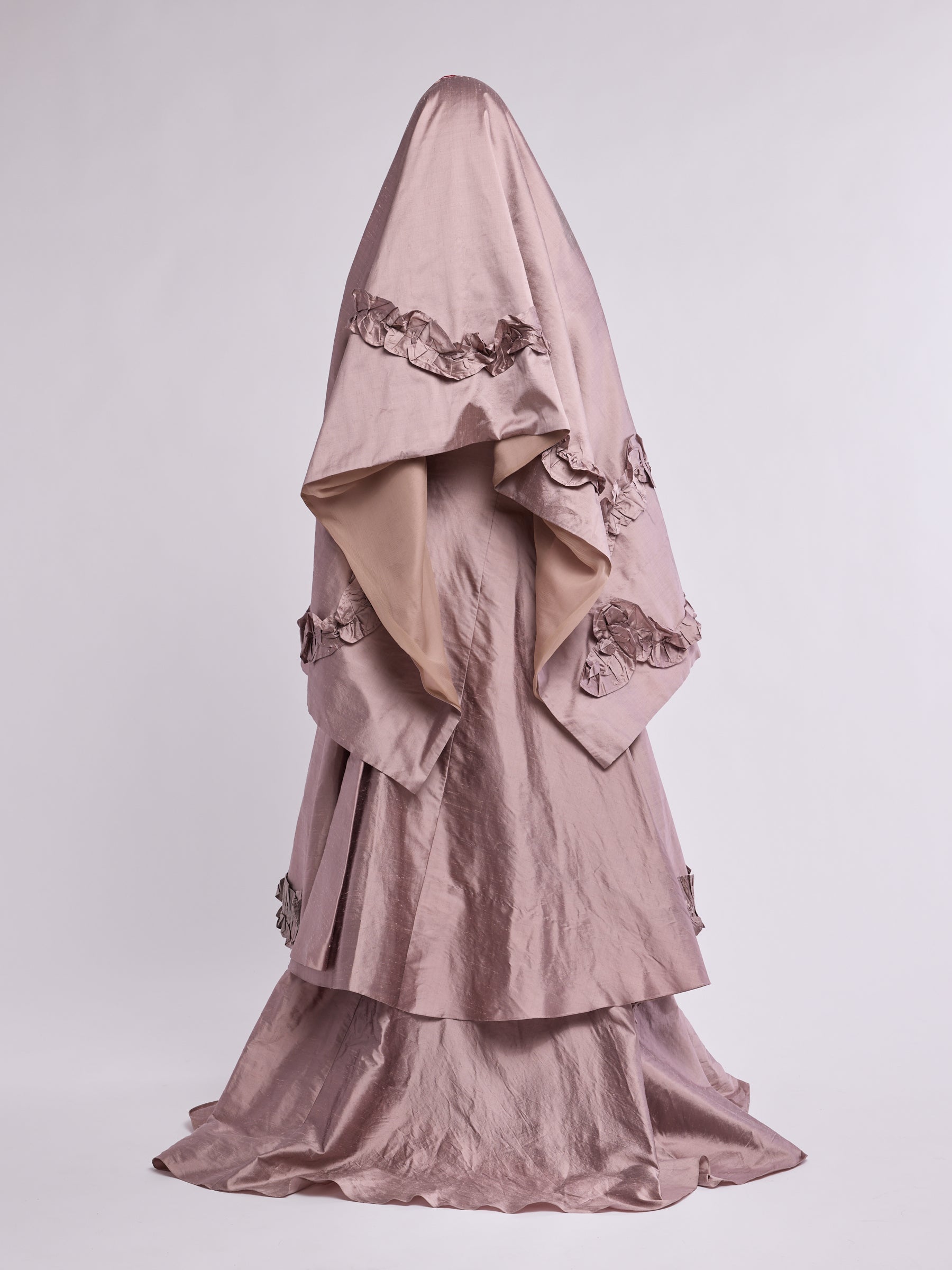 Christian Lacroix 90s Couture Atelier Silk Dress