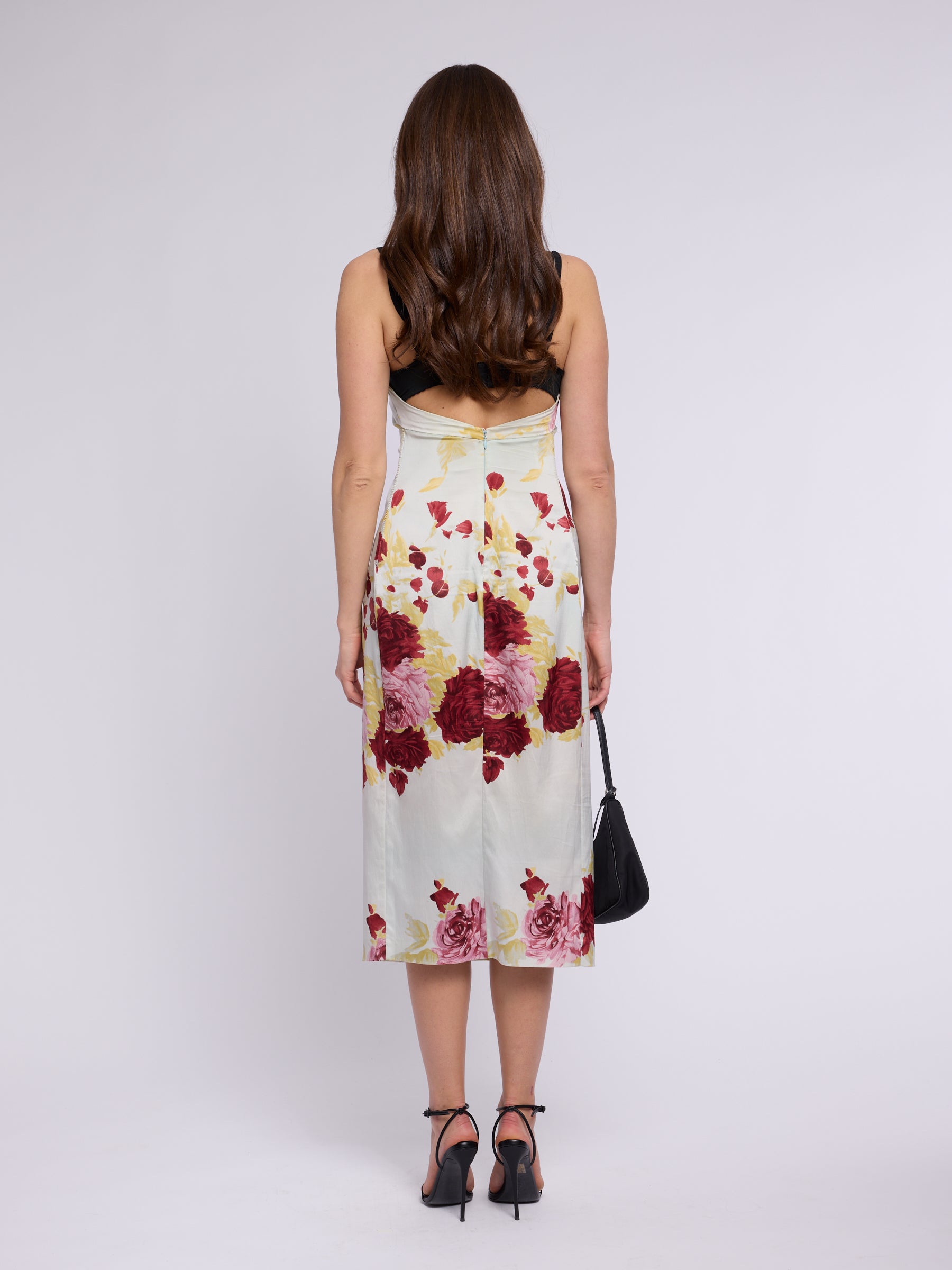 Dolce & Gabbana SS 1999 Floral Silk Dress