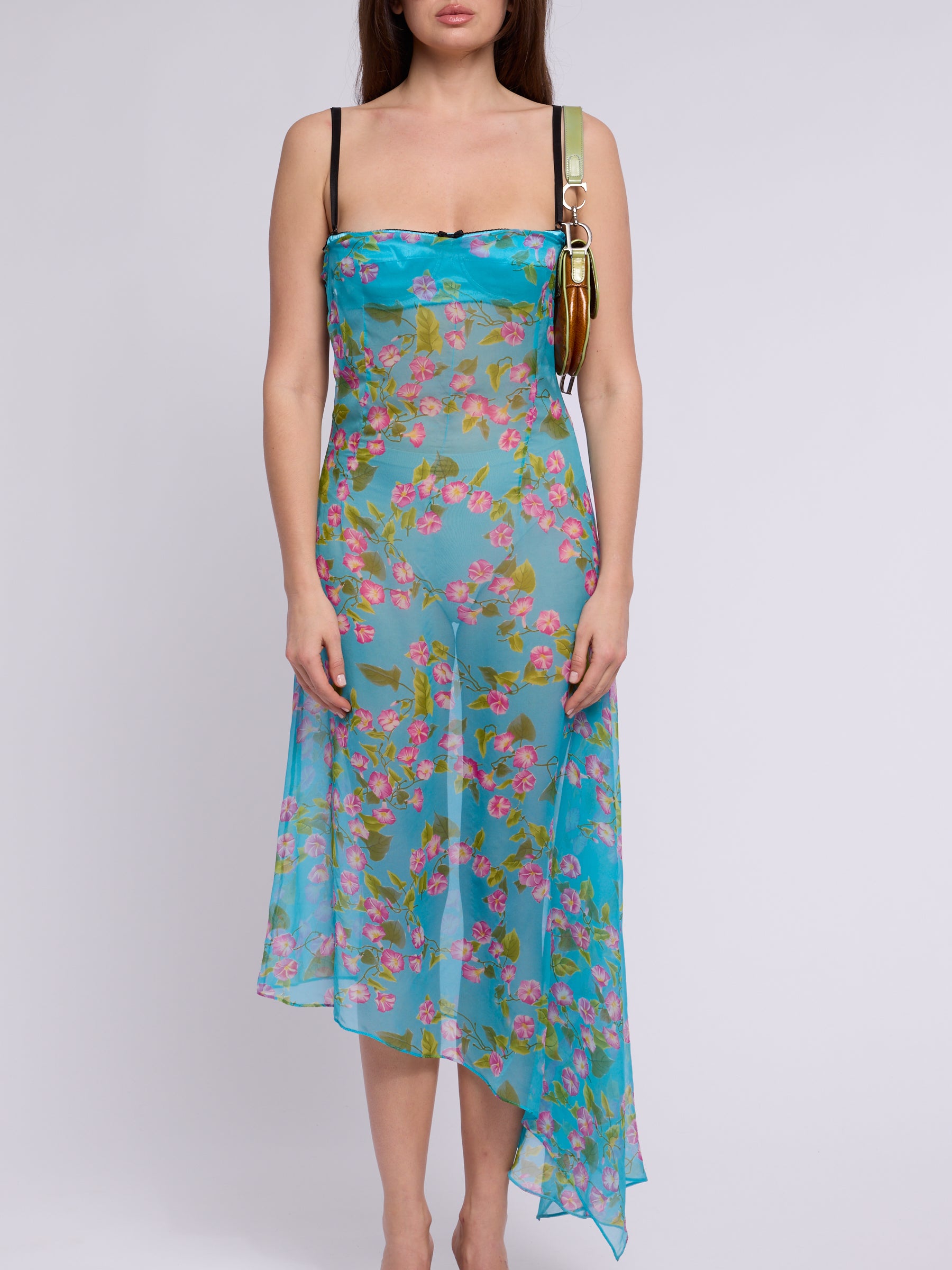 Dolce & Gabbana FW 2000 Floral Dress