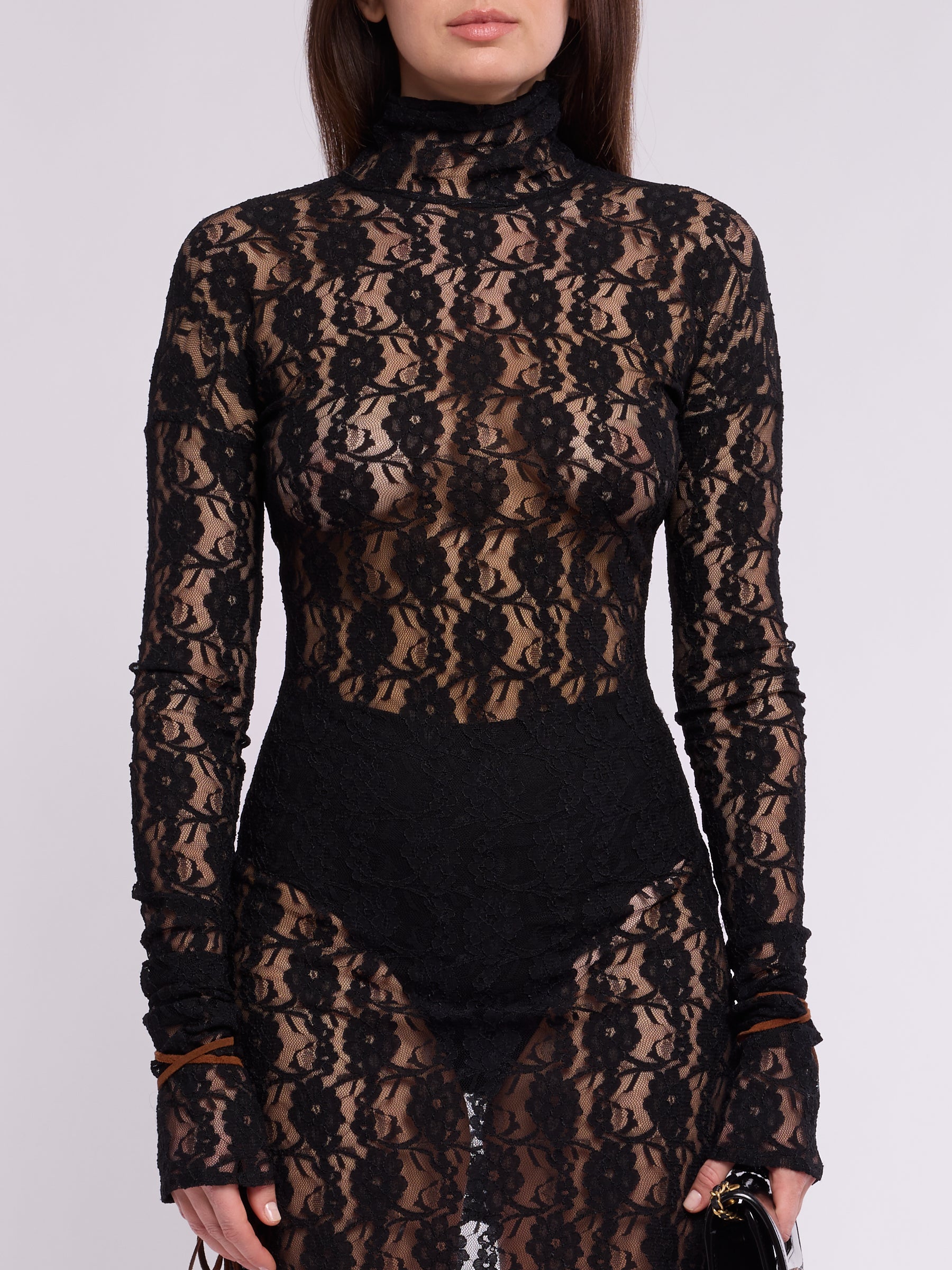Dolce & Gabbana 2000s Lace Mini Dress