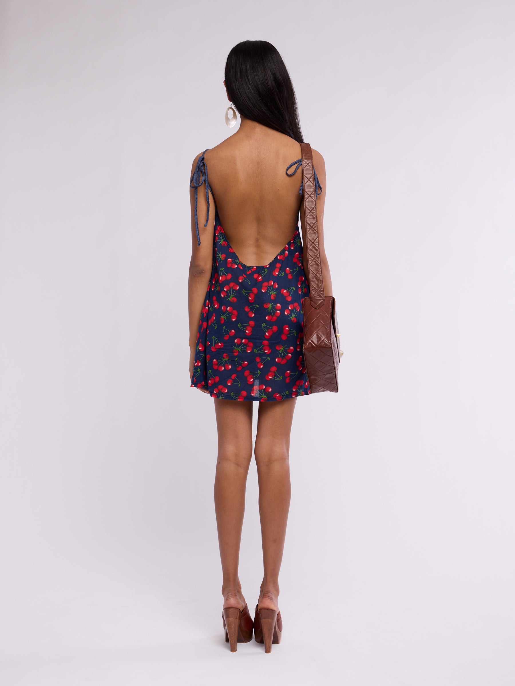 Dolce & Gabbana Cherry Cotton Mini Dress
