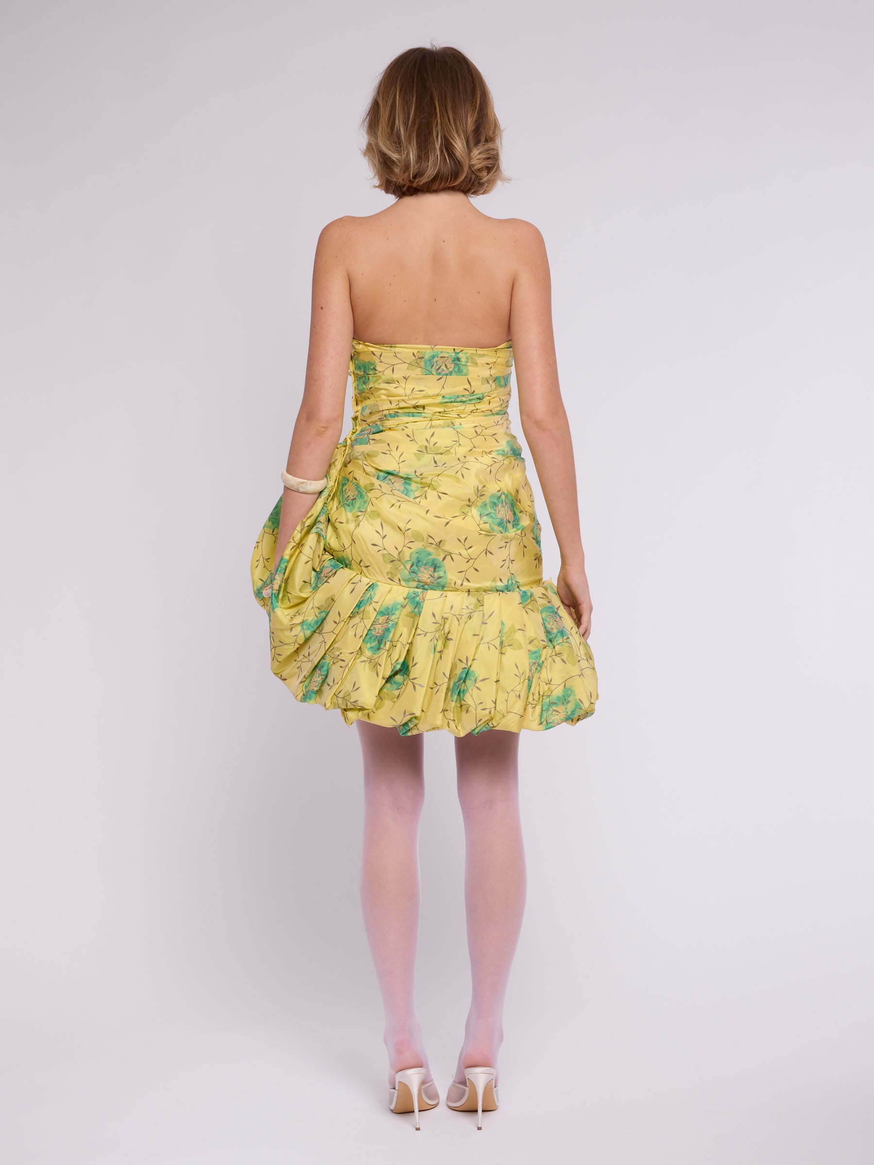 Emanuel Ungaro 1988 Floral Mini Dress