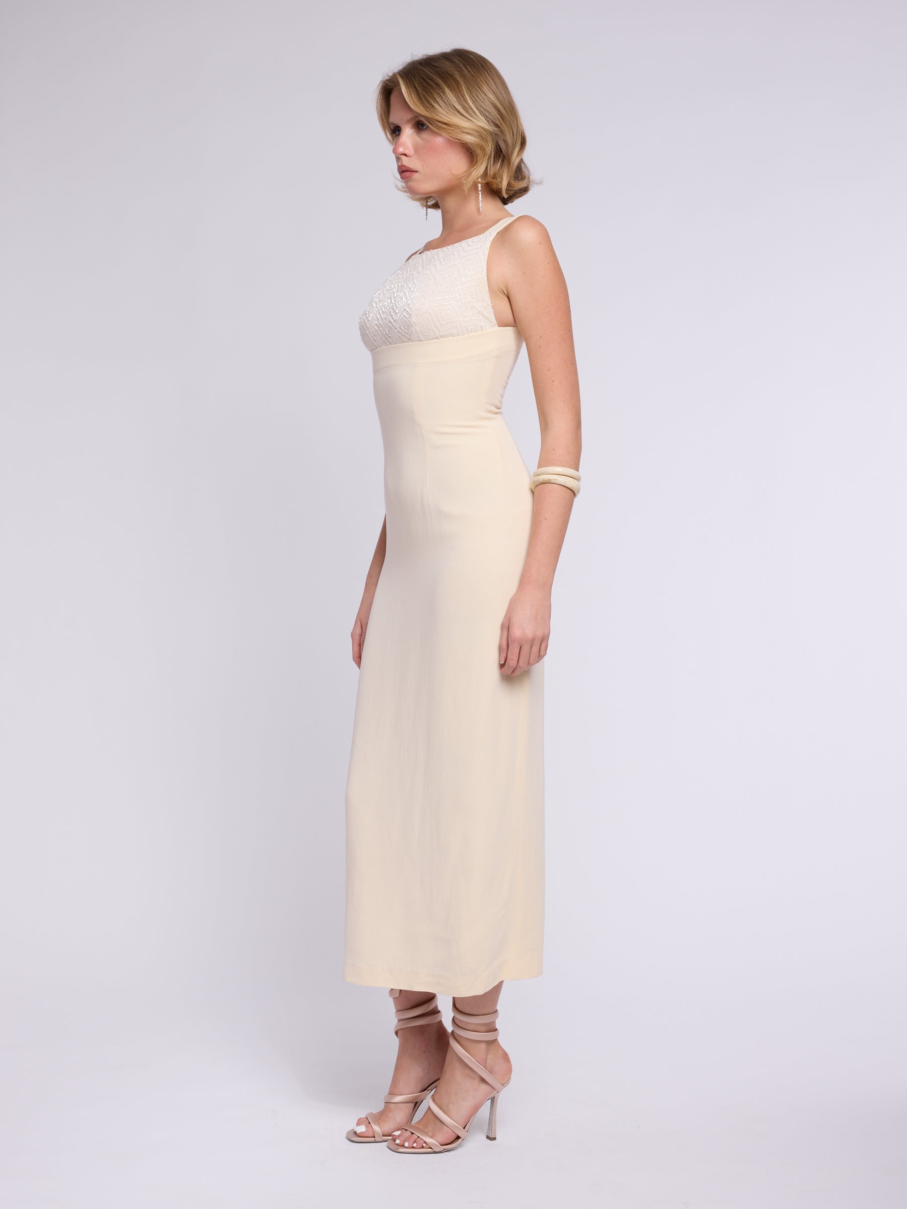 Giorgio Armani Cream Gown