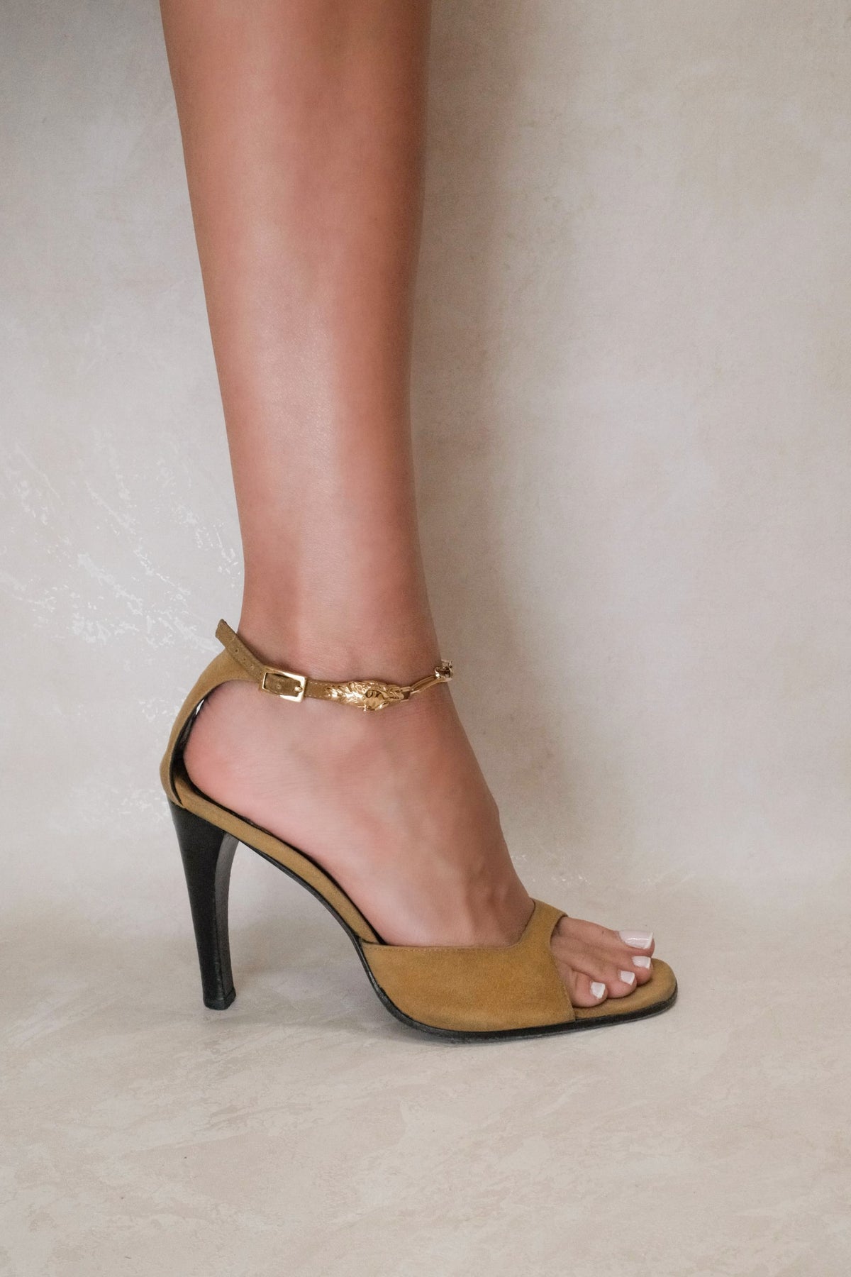 Gucci by Tom Ford 2000s Suede Heels