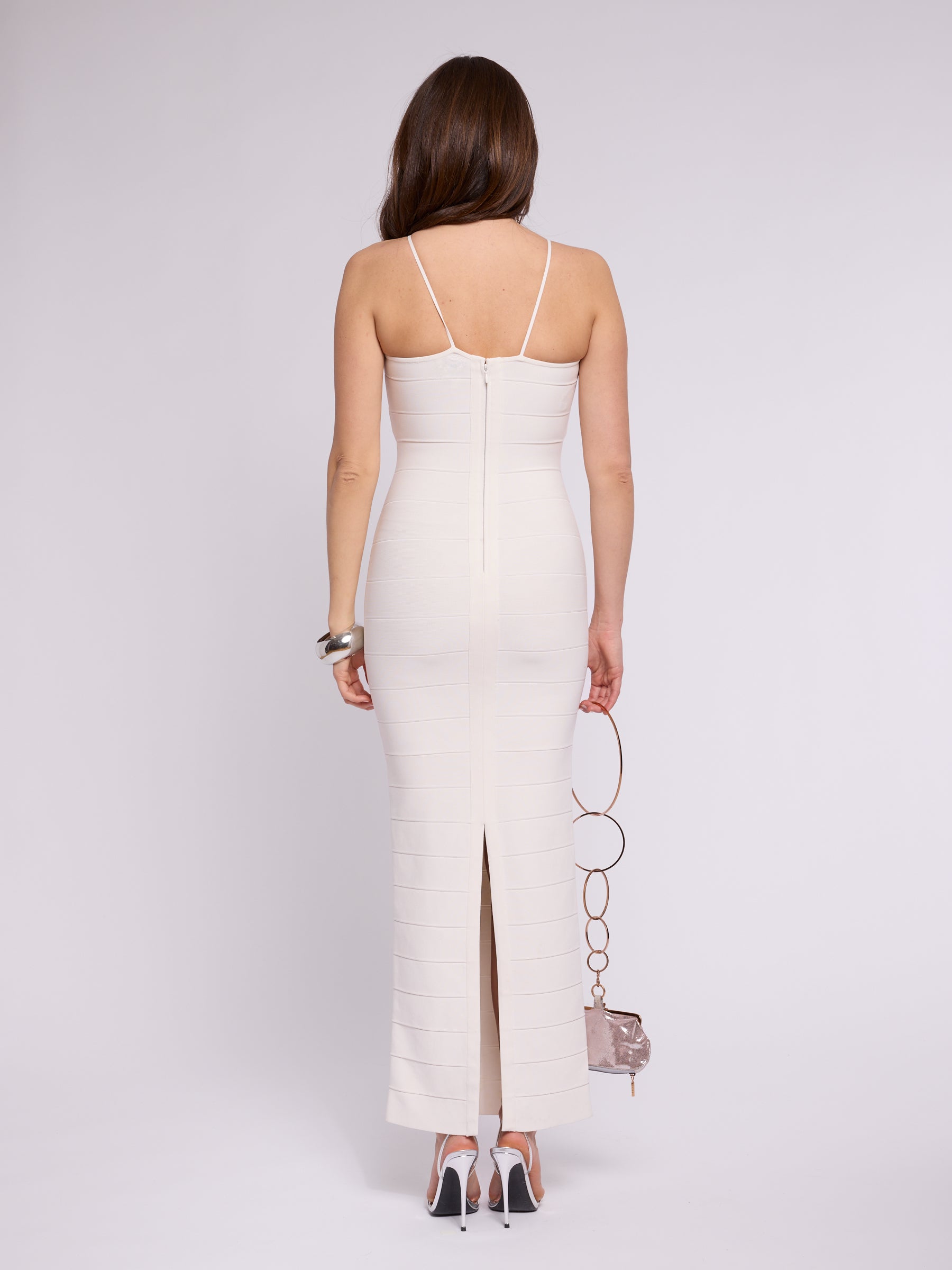 Hervé Léger 2000s White Bandage Dress