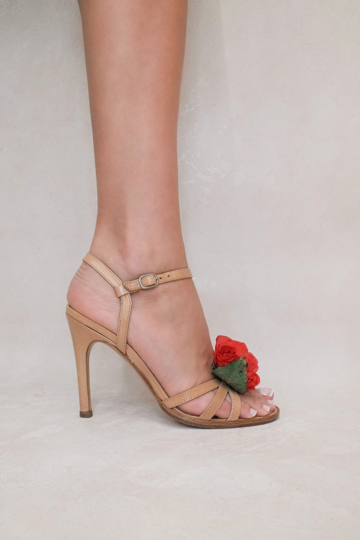 Dolce & Gabbana SS 2000 Rose Heels