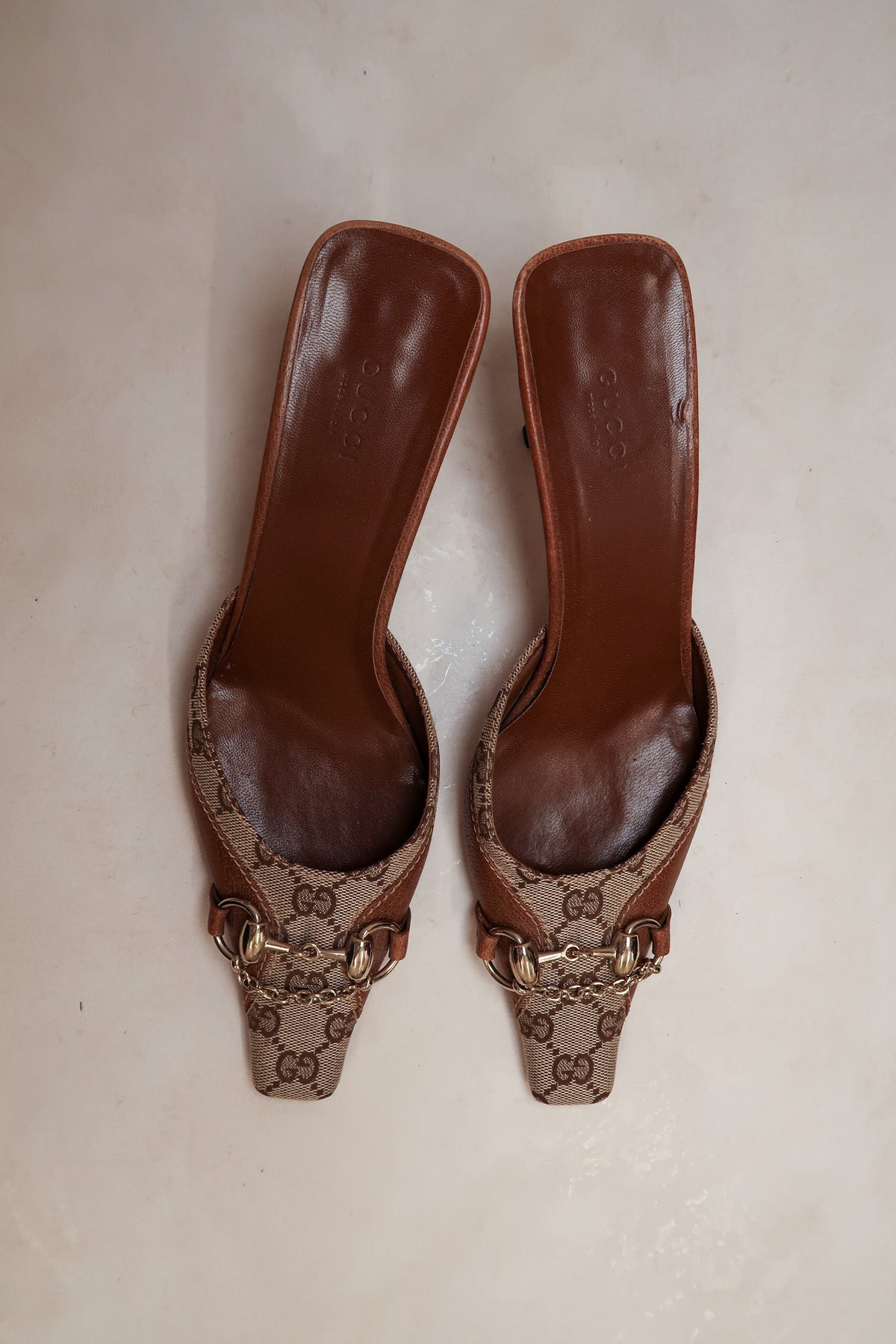 Gucci by Tom Ford FW 2003 Horsebit Mules