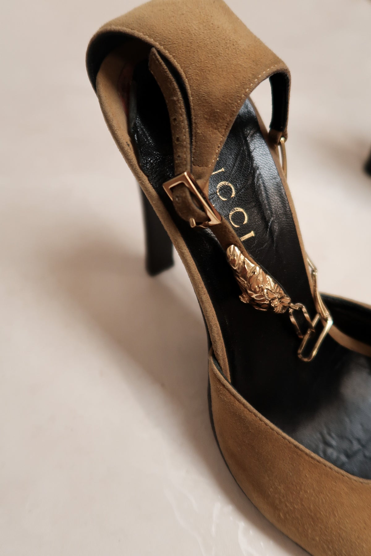 Gucci by Tom Ford 2000s Suede Heels