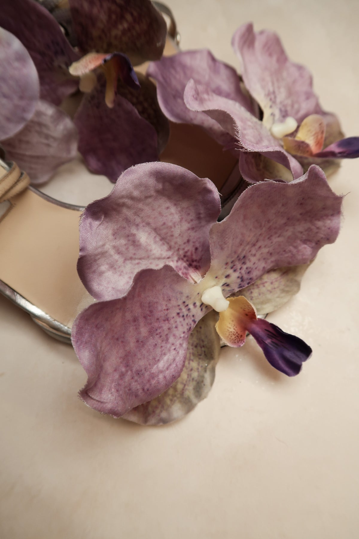 Jimmy Choo 2000s Reworked Orchid Sandals