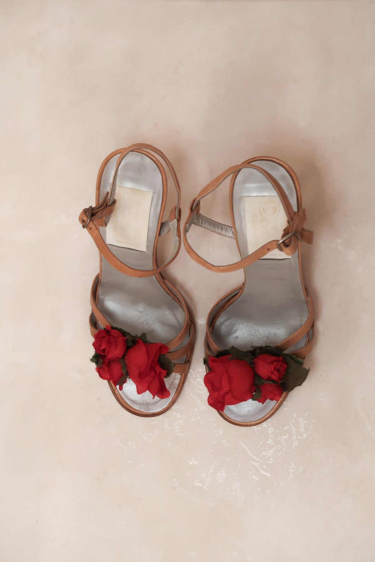 Dolce & Gabbana SS 2000 Rose Heels