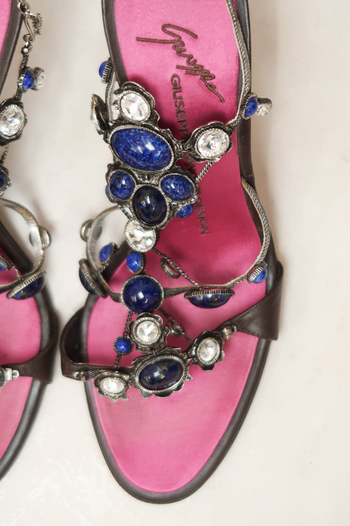 Giuseppe Zanotti 2000s Gemstone Heels