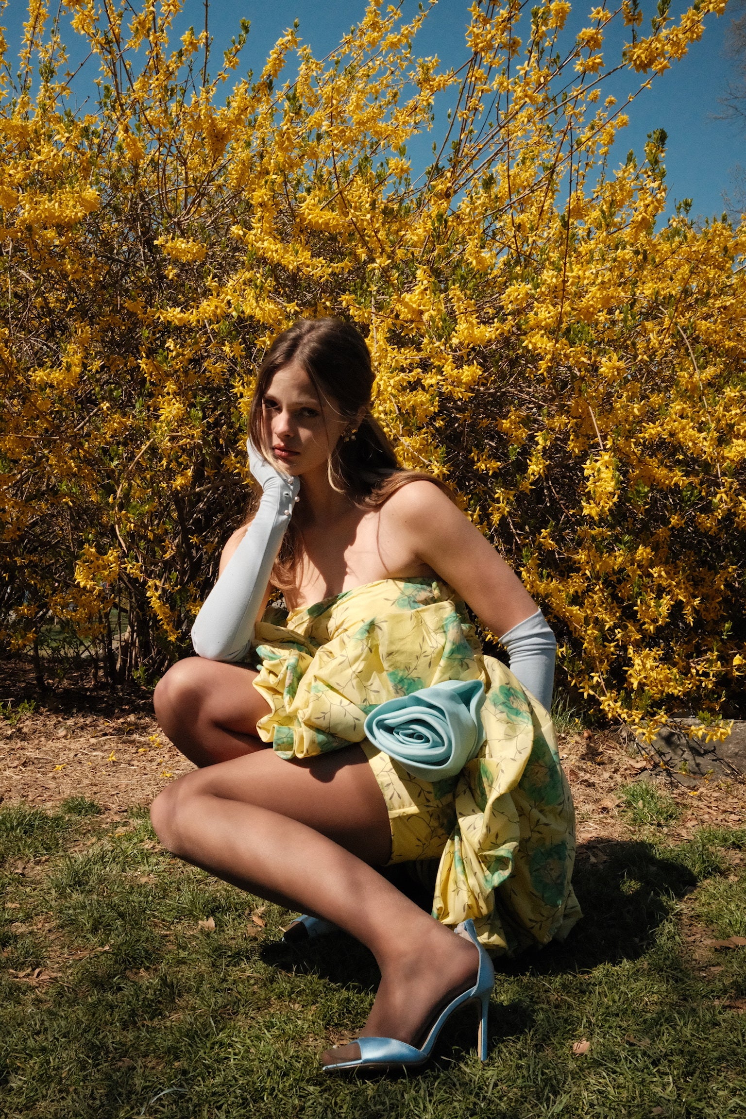 Emanuel Ungaro 1988 Floral Mini Dress
