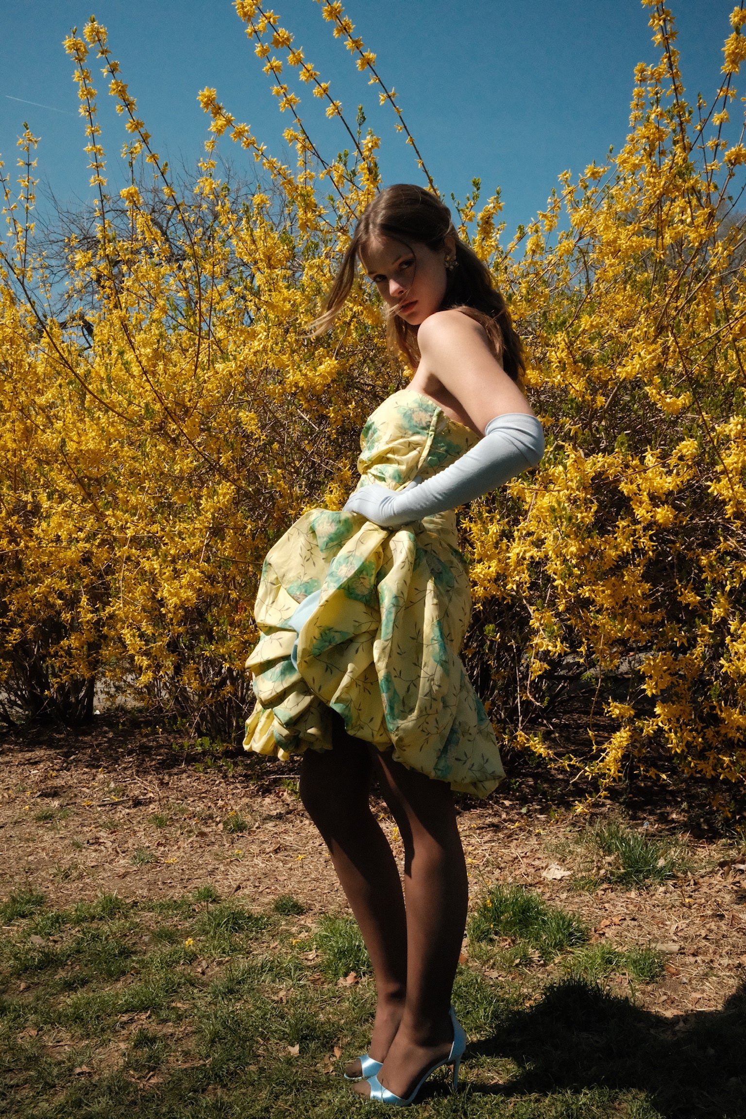 Emanuel Ungaro 1988 Floral Mini Dress