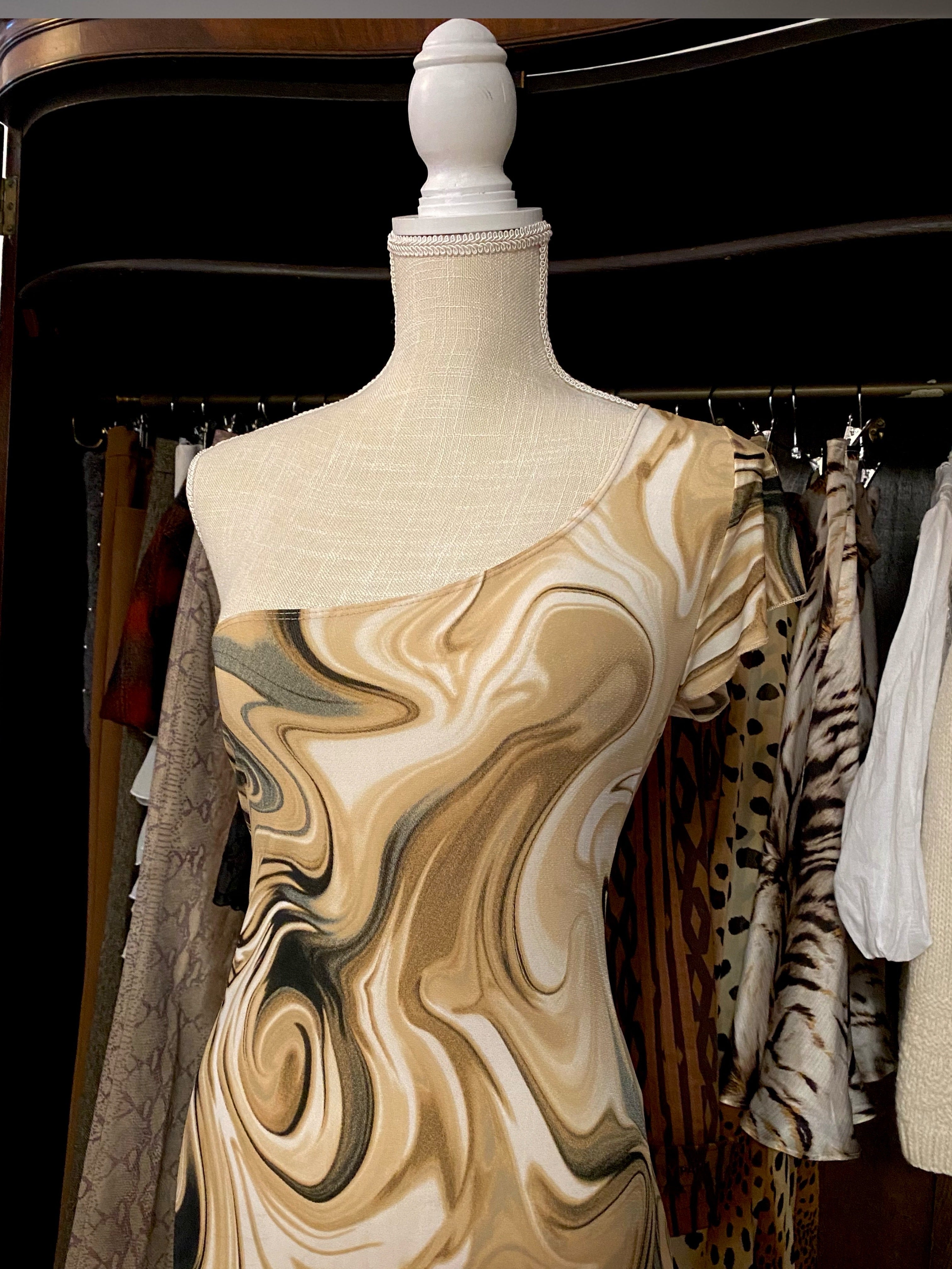90s Swirl Dress (M)