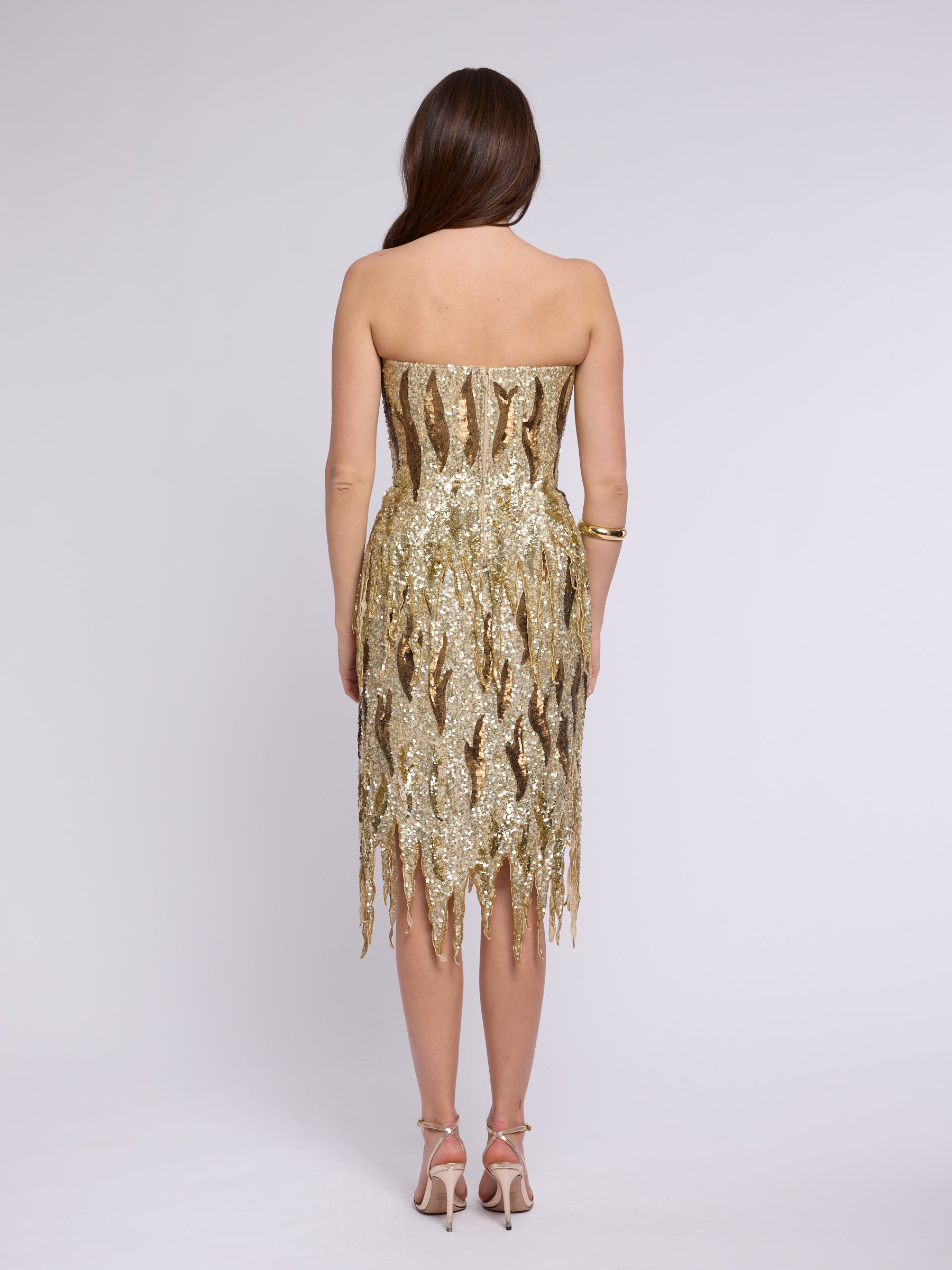 Jean Louis Scherrer 2005 Sequin Skirt Set