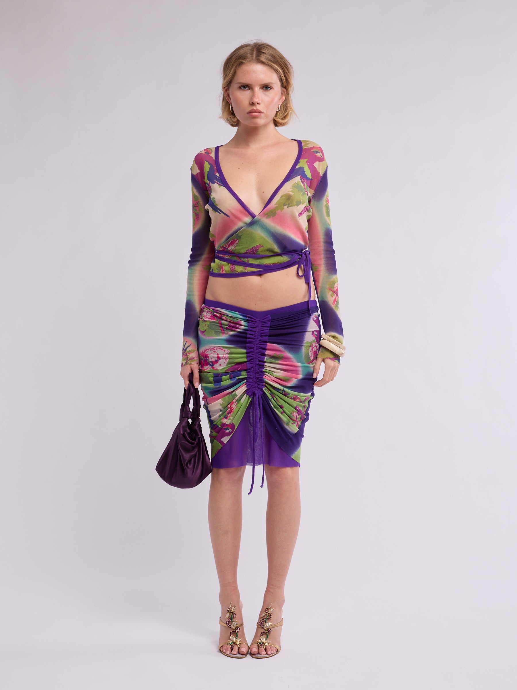 Jean Paul Gaultier 2000s Soleil Mesh Set