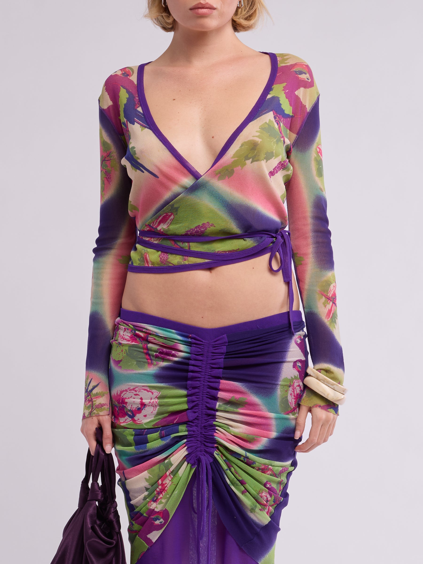 Jean Paul Gaultier 2000s Soleil Mesh Set