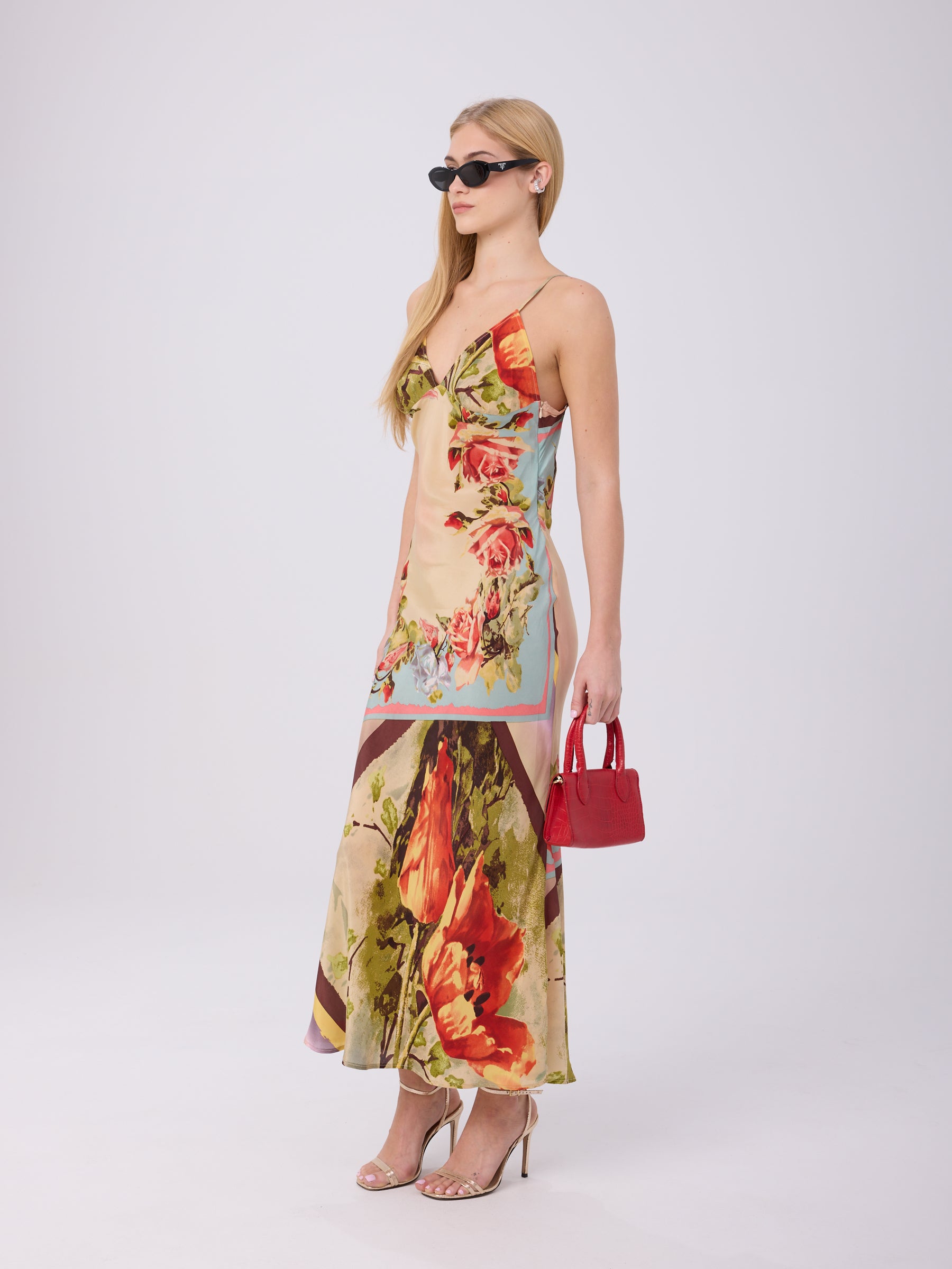 Jean Paul Gaultier SS 2001 Floral Dress
