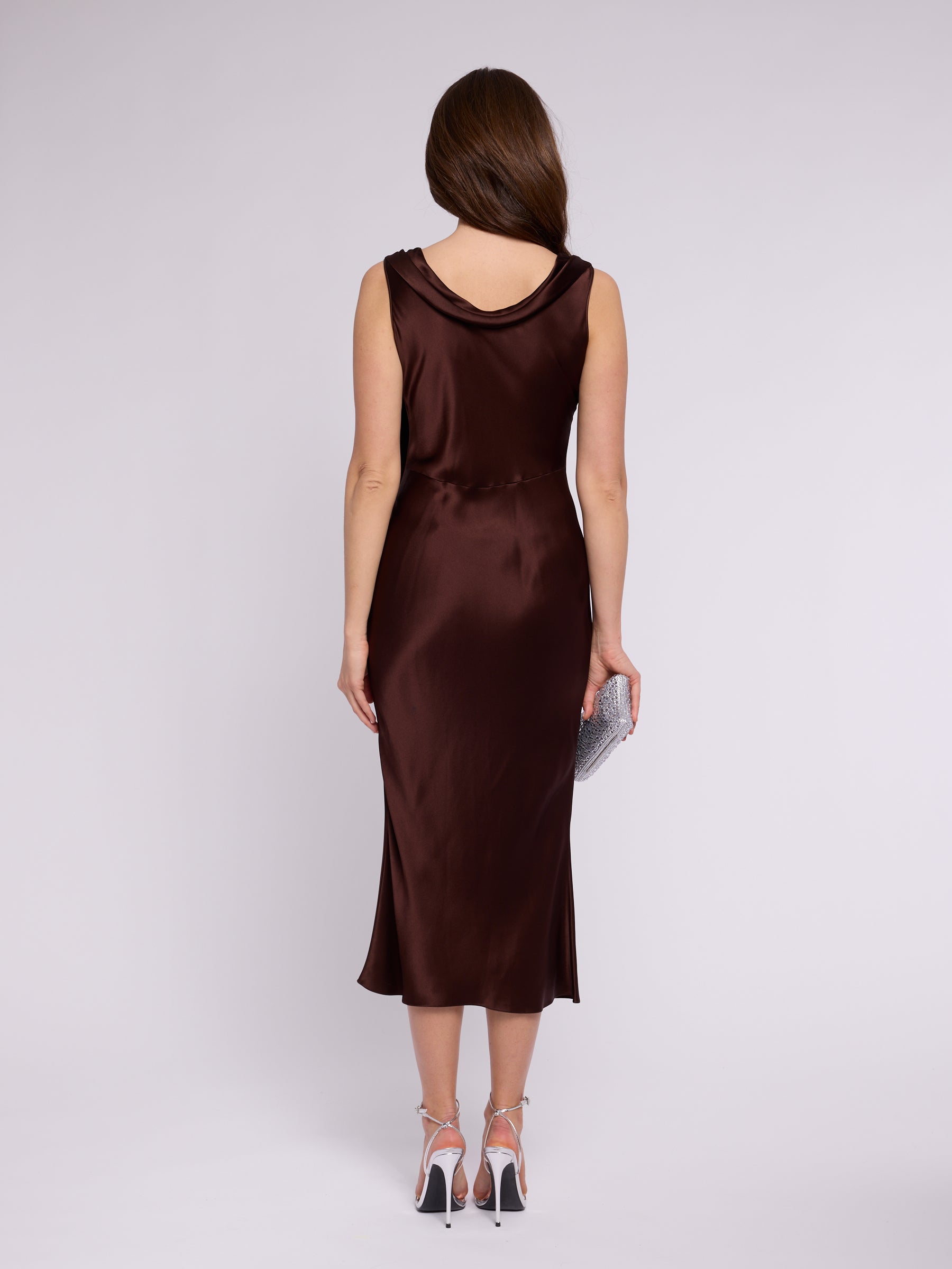 John Galliano FW 2005 Brown Jeweled Dress