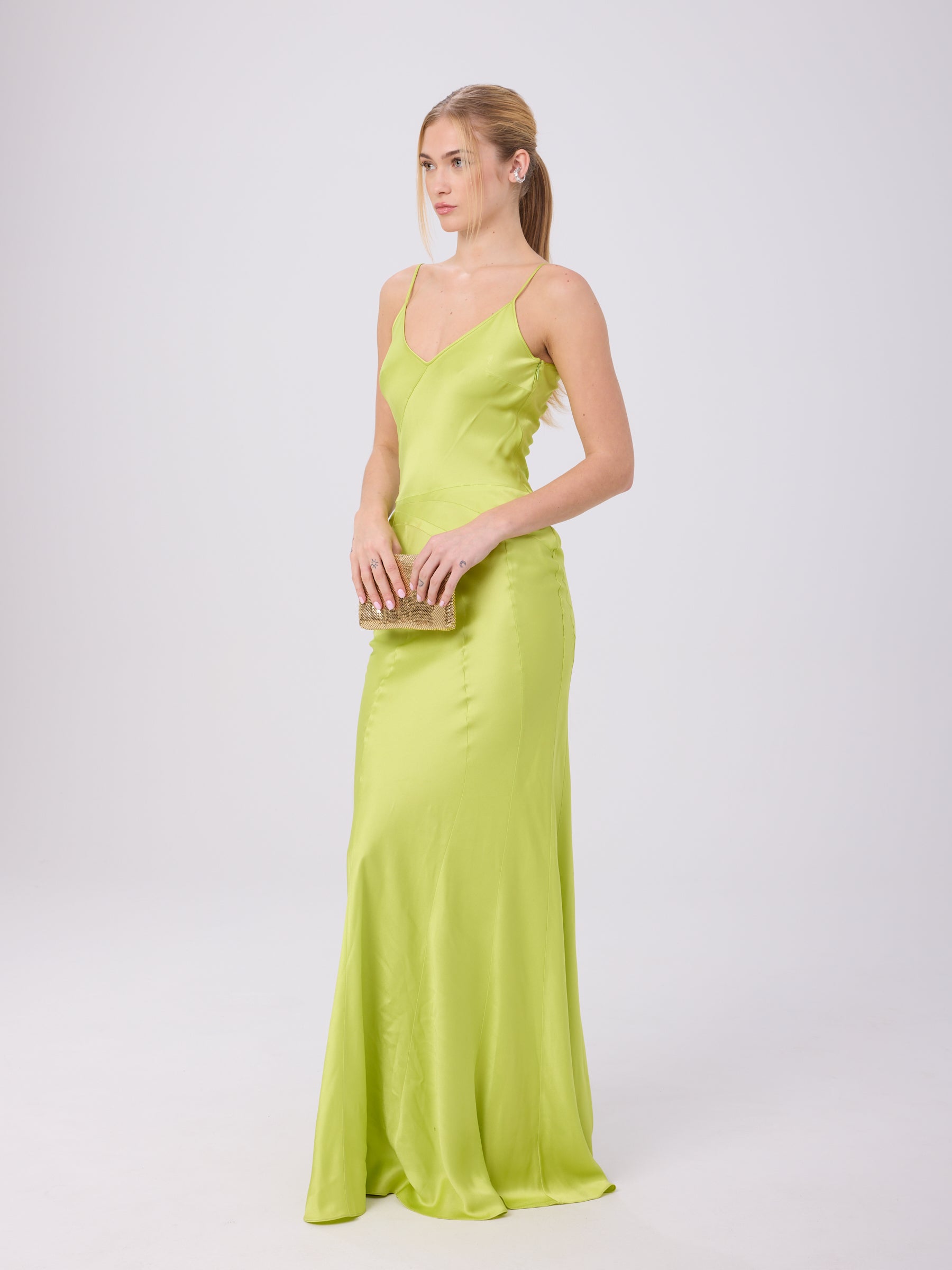 John Galliano 2000s Silk Gown