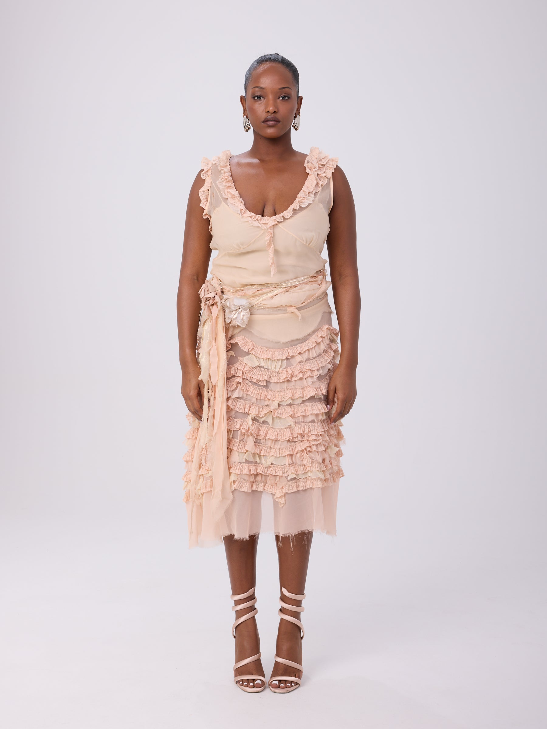 Marc Jacobs SS 2004 Runway Ruffle Dress