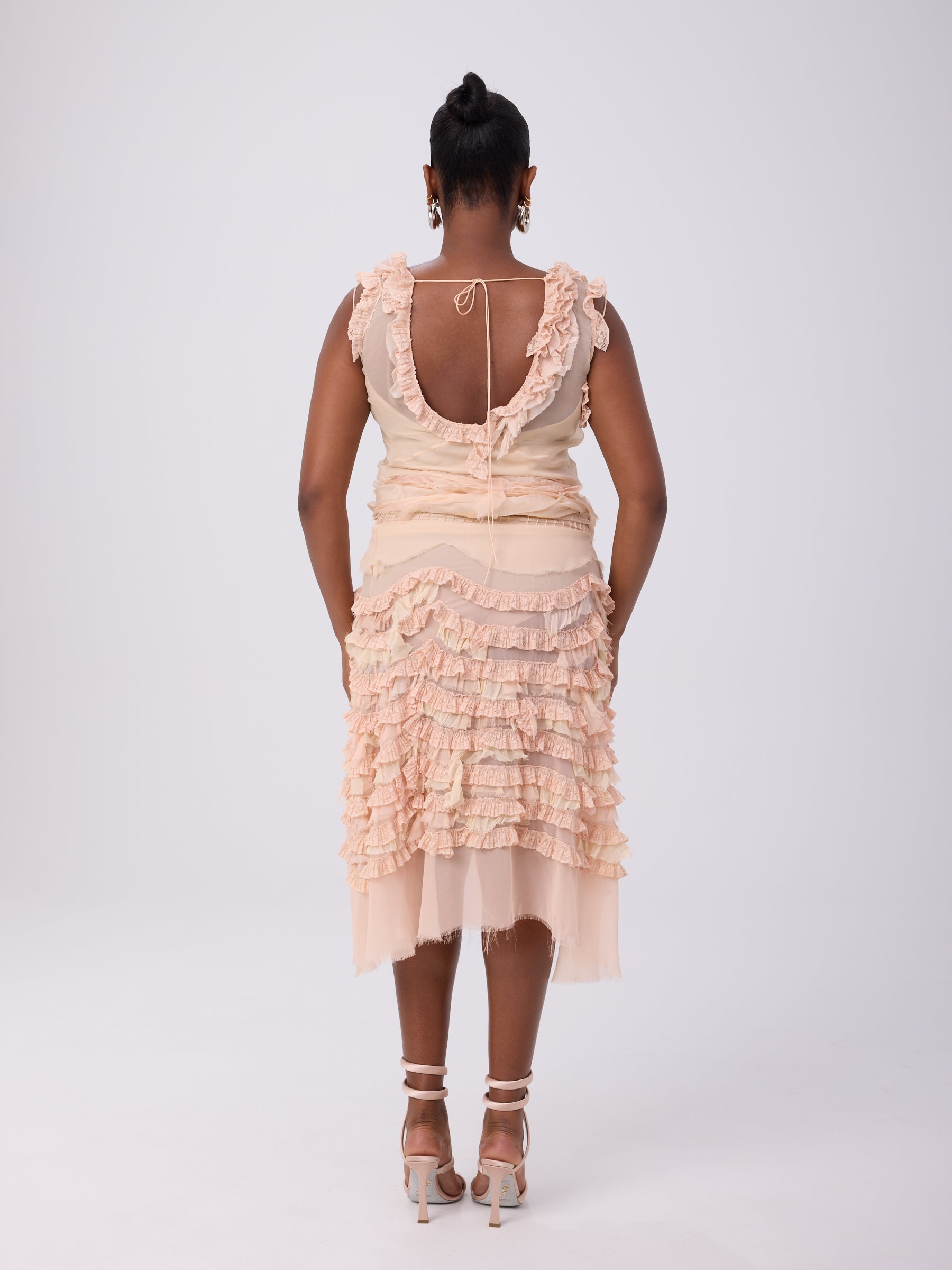 Marc Jacobs SS 2004 Runway Ruffle Dress