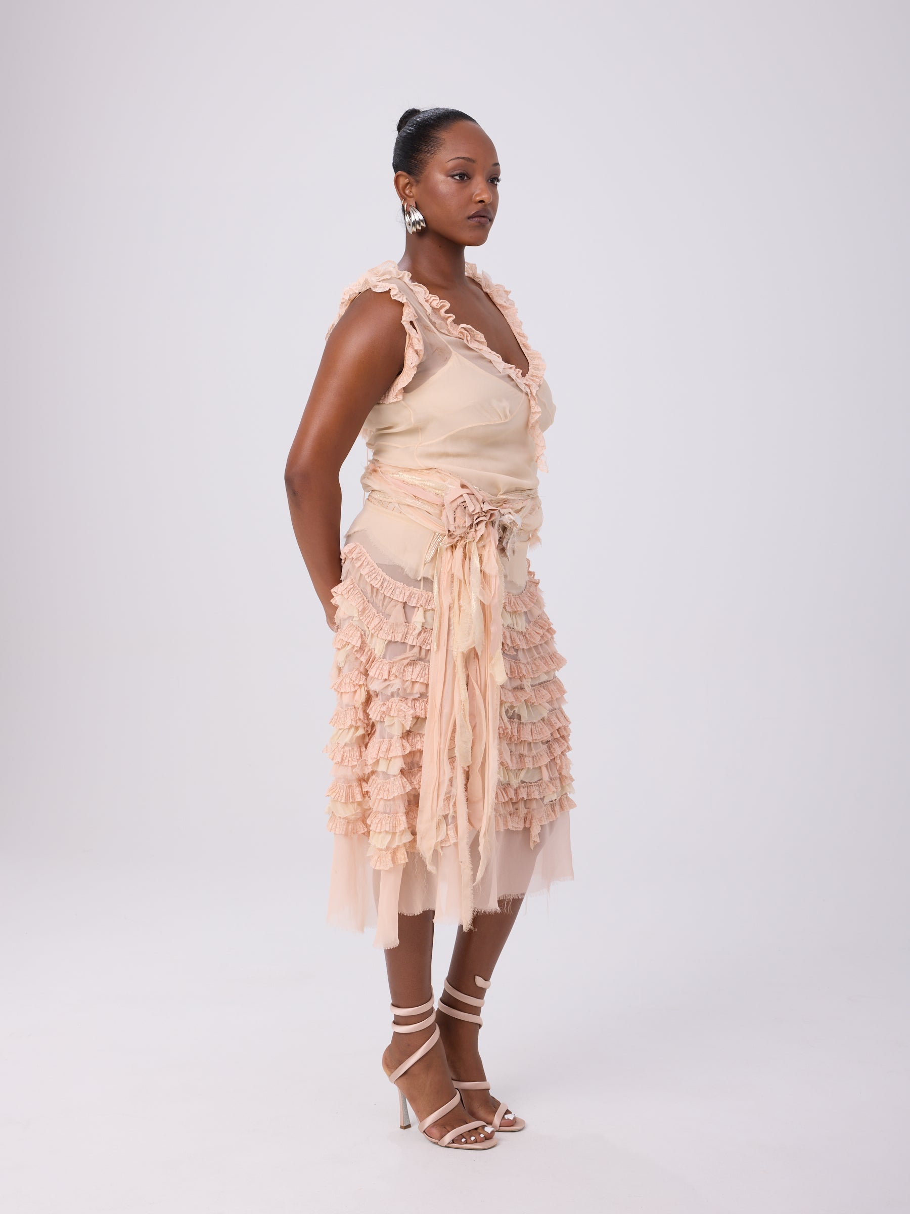 Marc Jacobs SS 2004 Runway Ruffle Dress