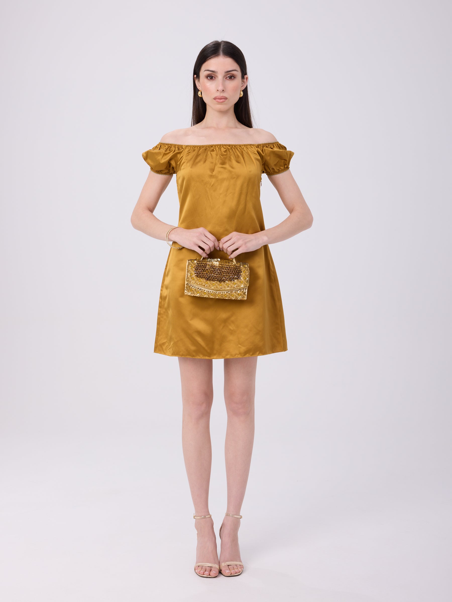 Miu Miu SS 1998 Runway Satin Doll Dress