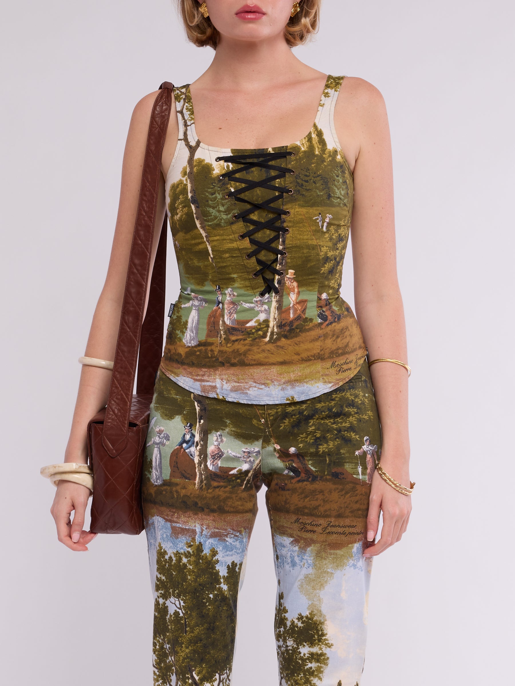 Moschino Jeans Early 2000s Renaissance Set