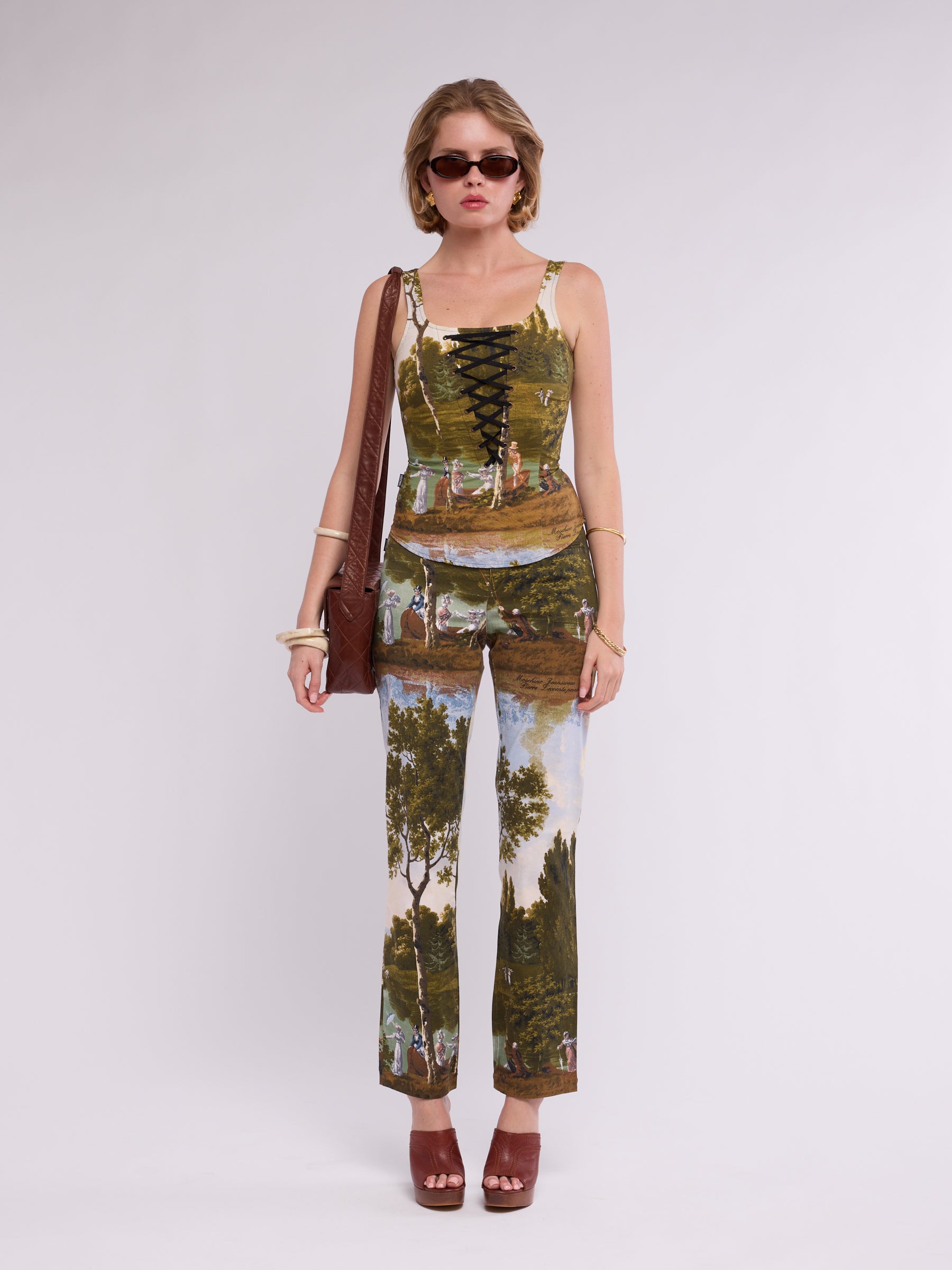 Moschino Jeans Early 2000s Renaissance Set
