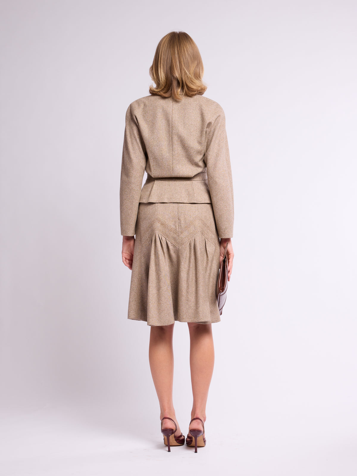 Nina Ricci 1980s Wool Suit