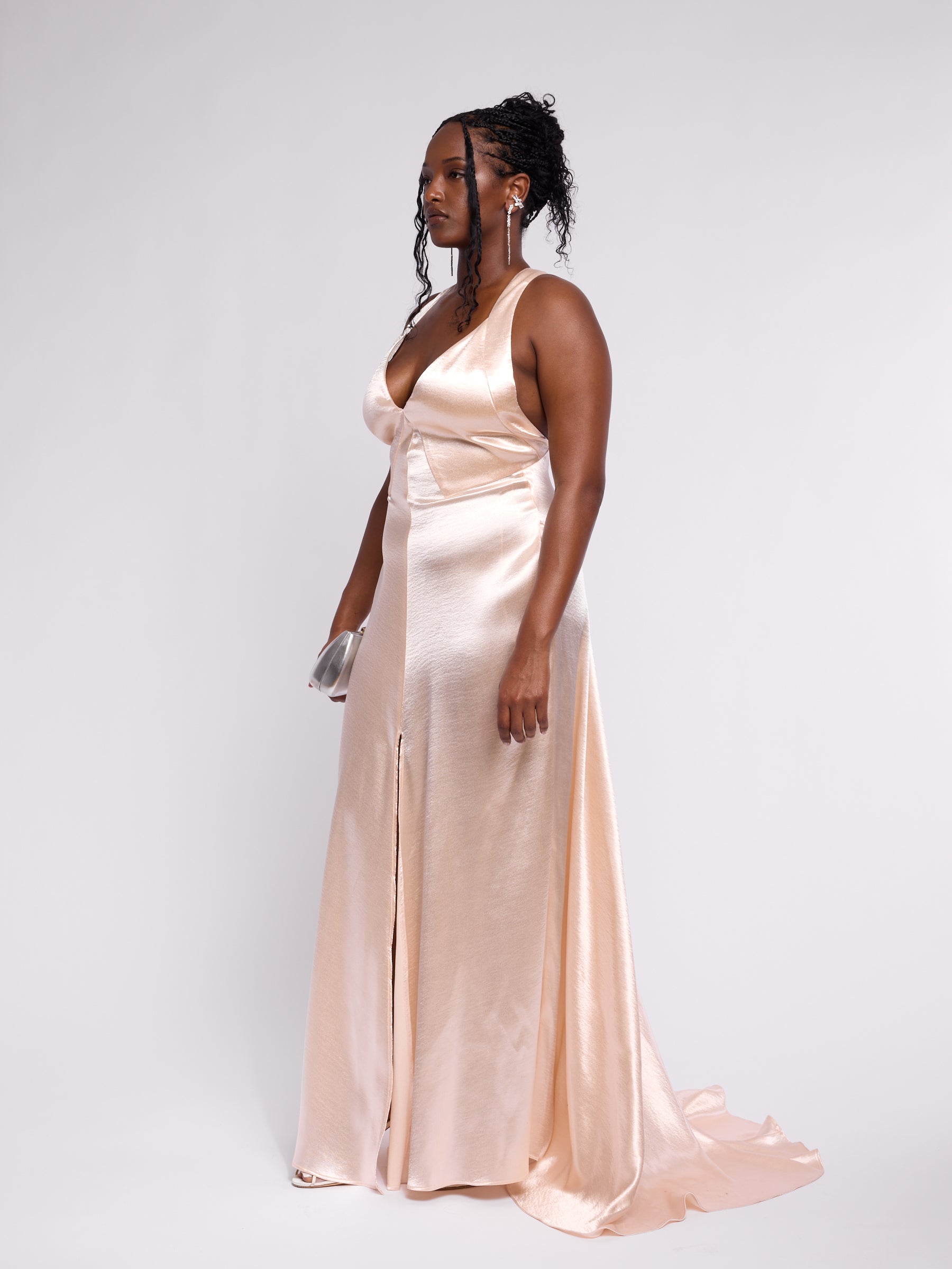 Philosophy FW 2019 Silk Blush Gown