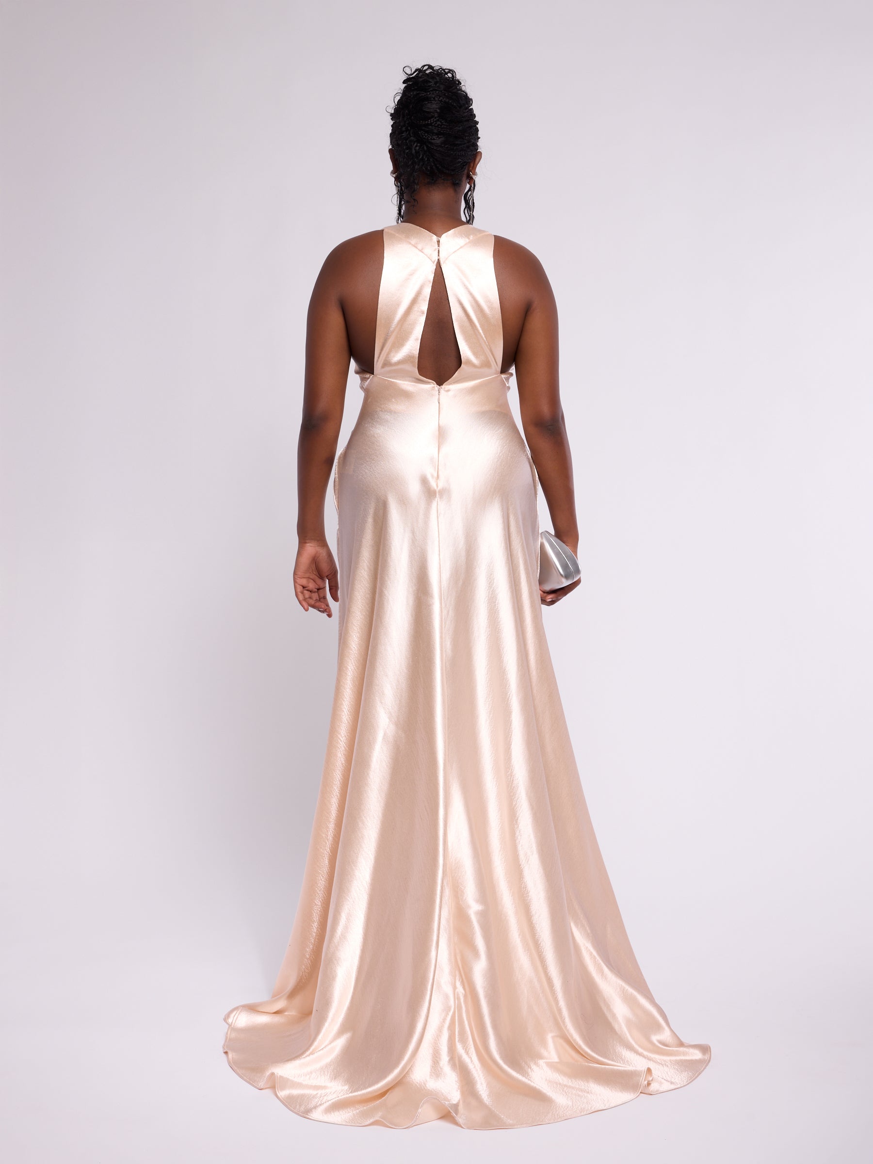 Philosophy FW 2019 Silk Blush Gown