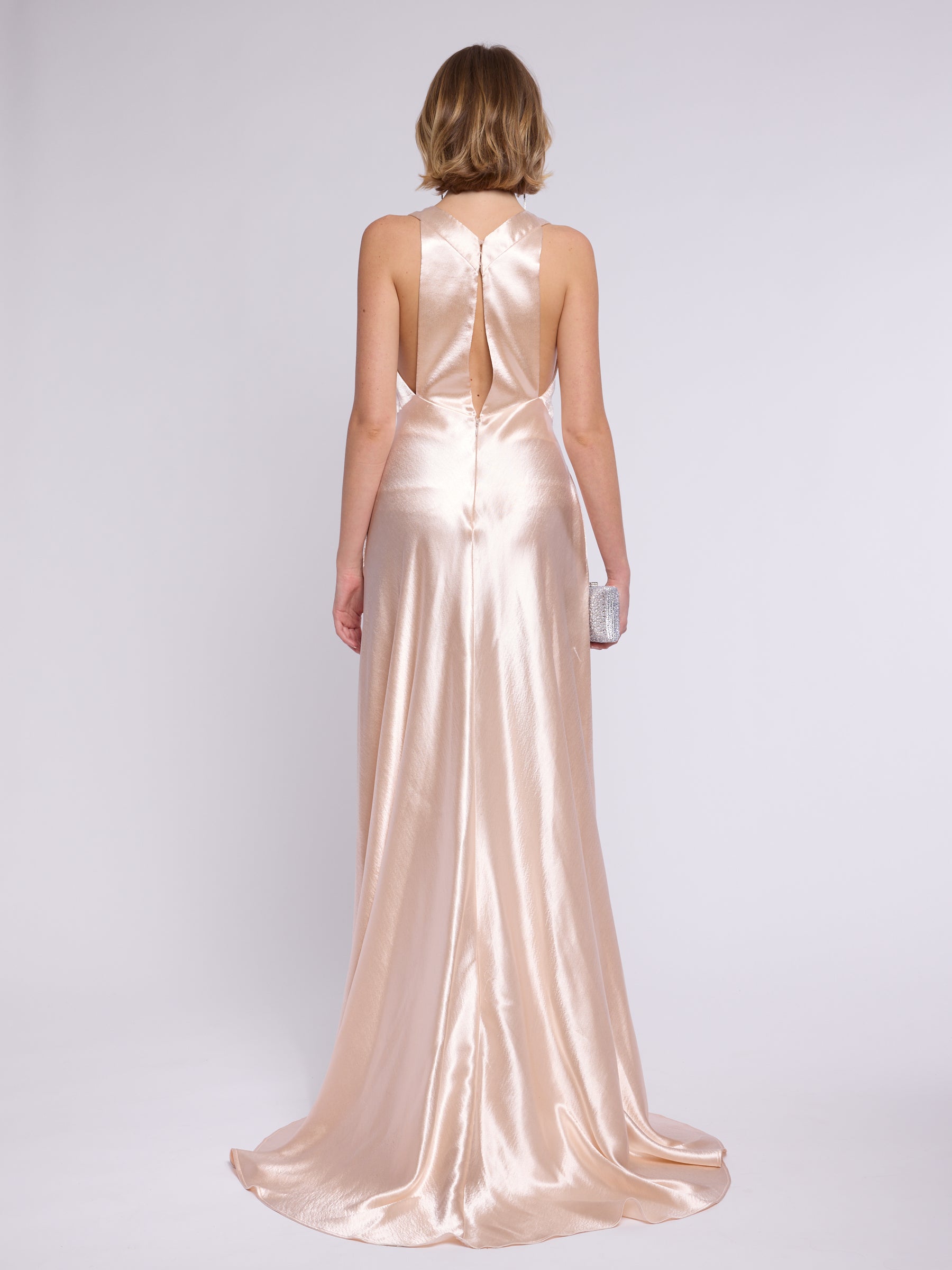Philosophy FW 2019 Silk Blush Gown