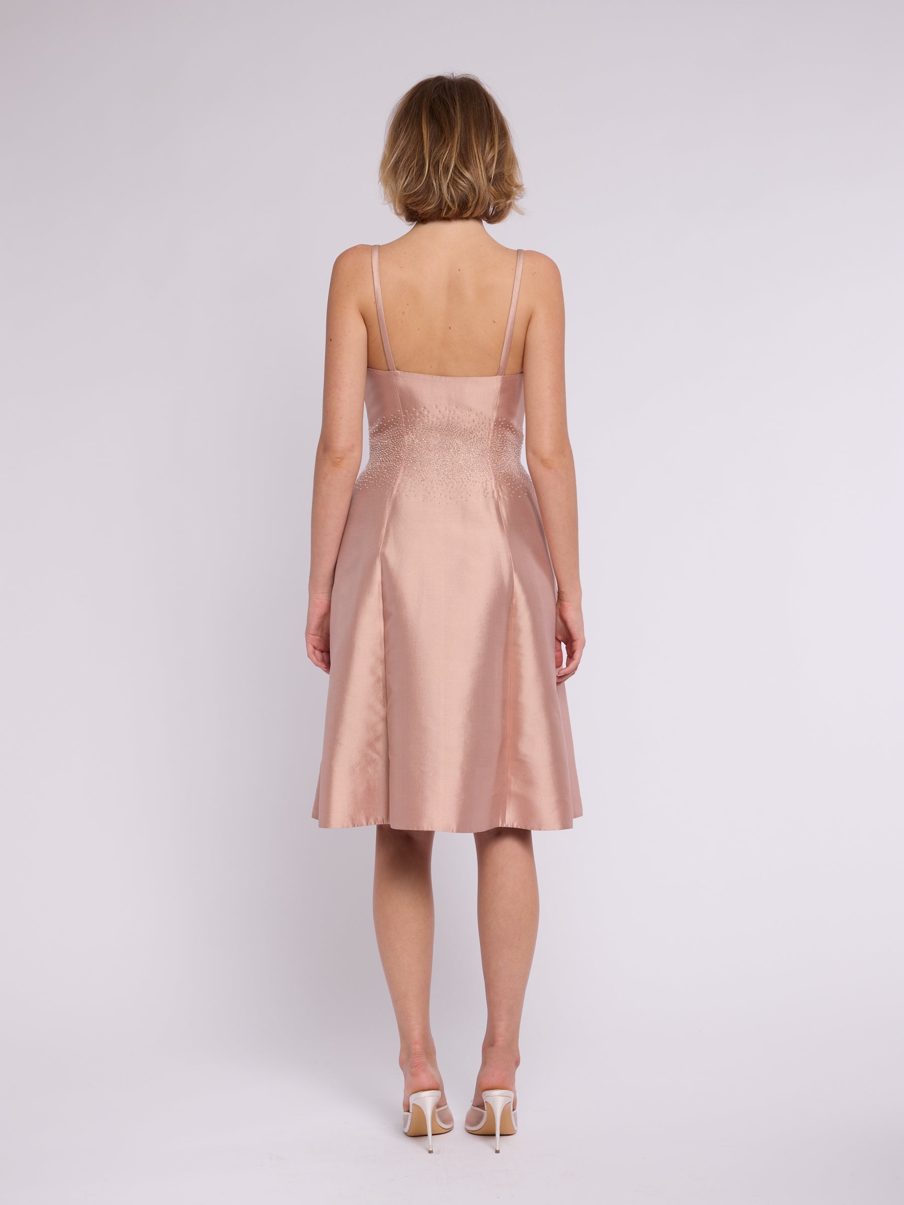 Prada 1990s Crystal Detail Dress