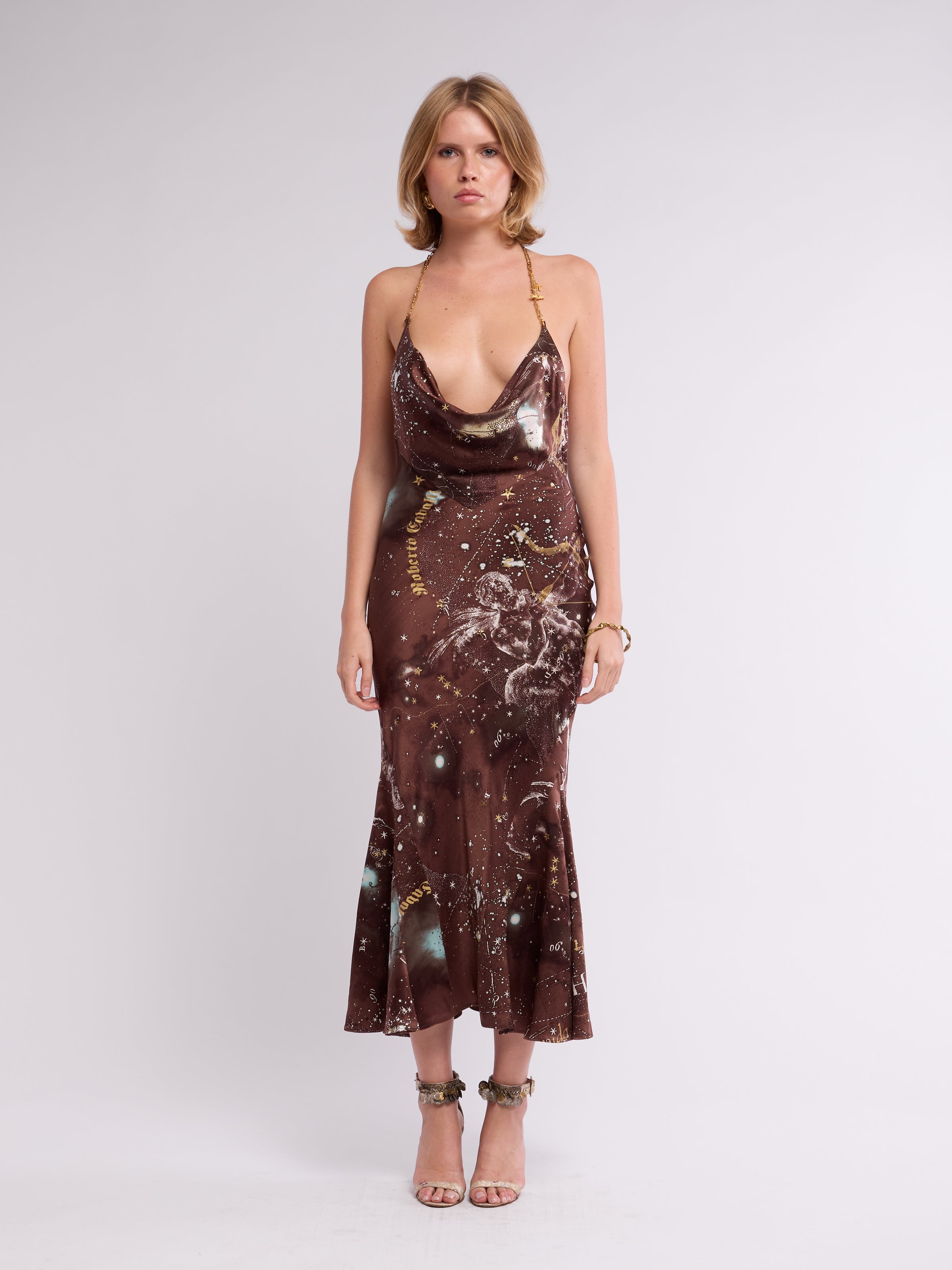 Roberto Cavalli SS 2003 Constellation Gown