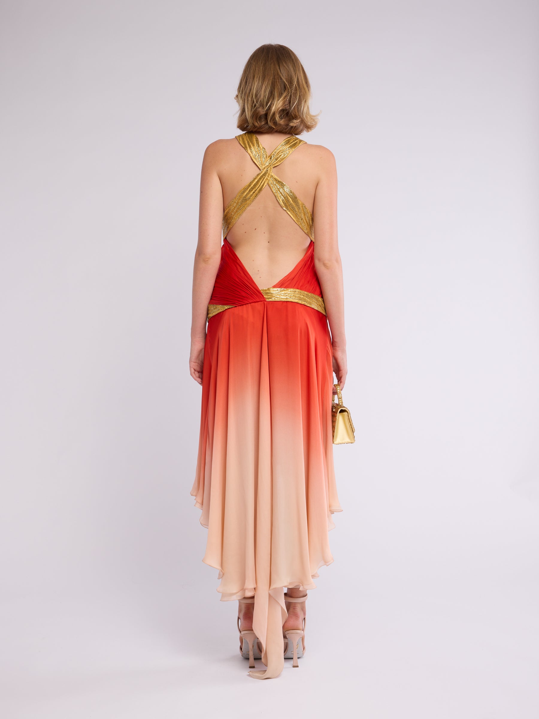 Roberto Cavalli SS 2006 Silk Runway Dress