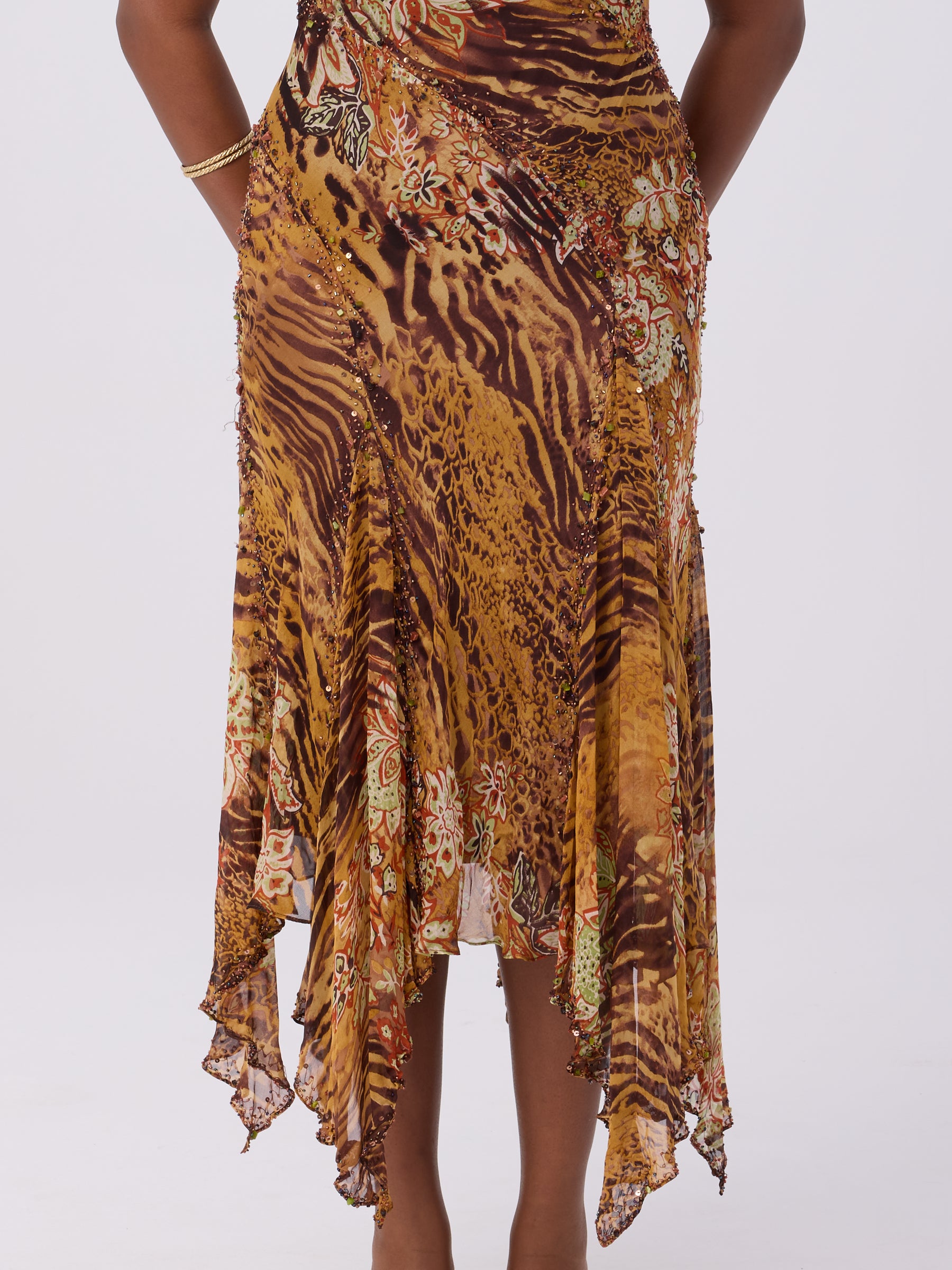 Sue Wong 2000s Beaded Fairy Dress