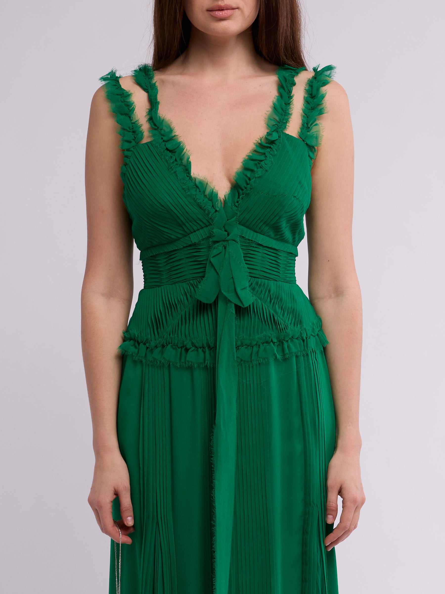 Carolina Herrera 2000s Green Dress