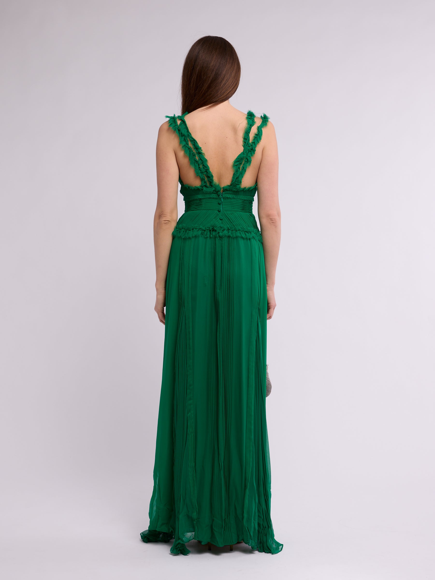 Carolina Herrera 2000s Green Dress